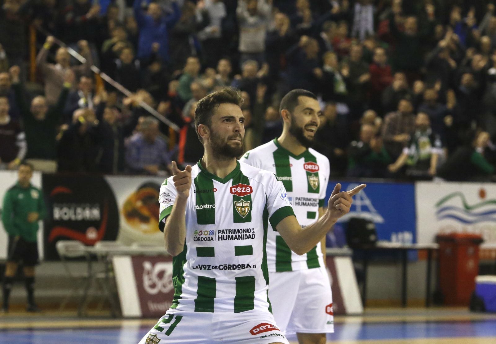 Fotografías de la victoria del Córdoba Patrimonio de la Humanidad ante el Burela