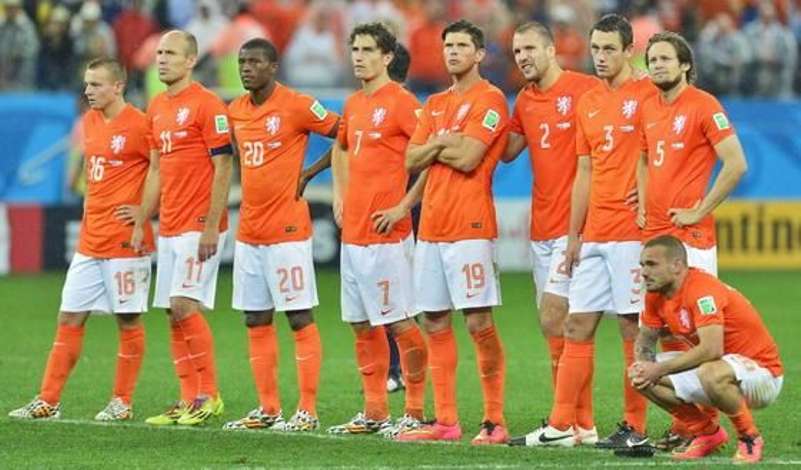 Las imágenes del Holanda-Argentina