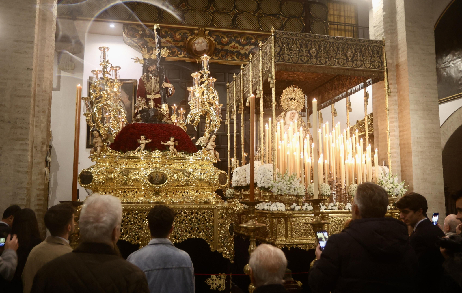 Las imágenes de la hermandad de San Isidoro en la Semana Santa de Sevilla 2024