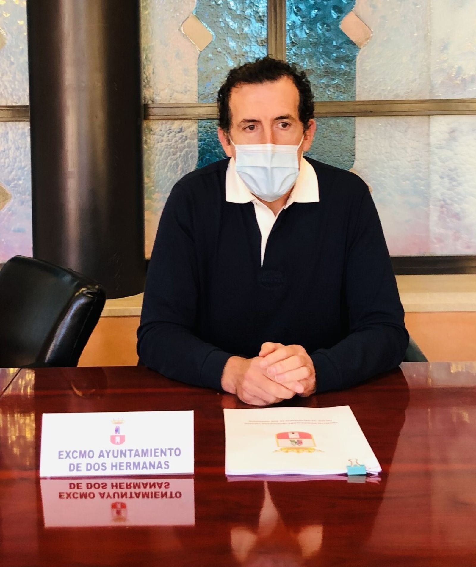 El delegado municipal de Hacienda en Dos Hermanas, Juan Antonio Vilches.