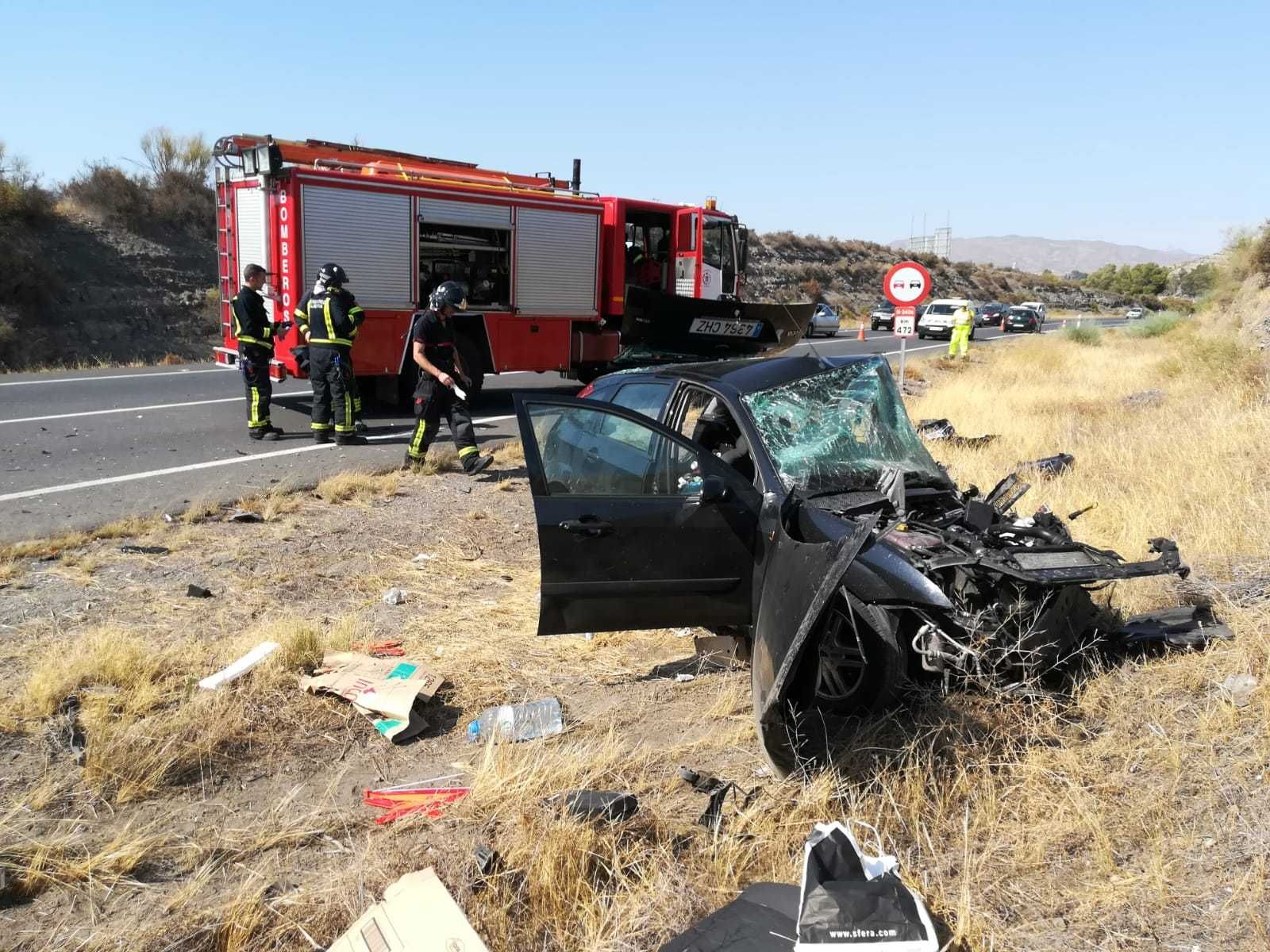 Imagen del accidente ocurrido en agosto de 2018.