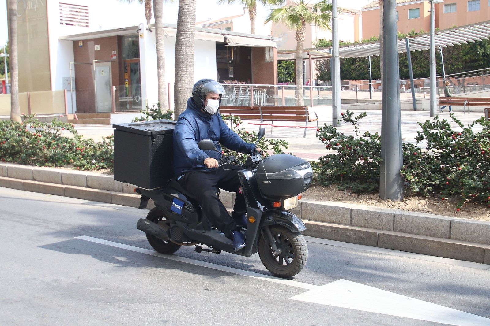 Motorista repartidor