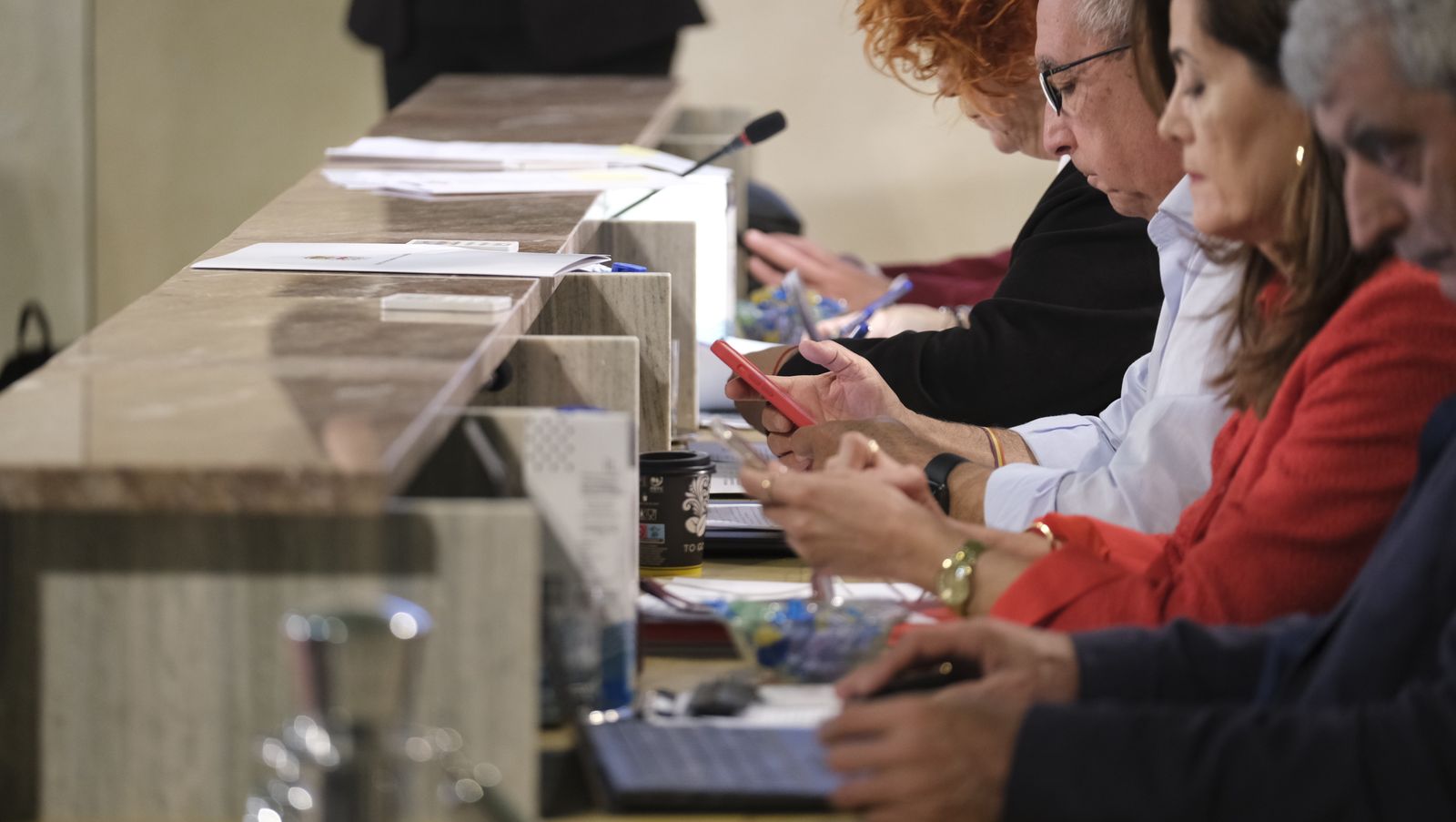 Imágenes del pleno extraordinario del Ayuntamiento de Almería