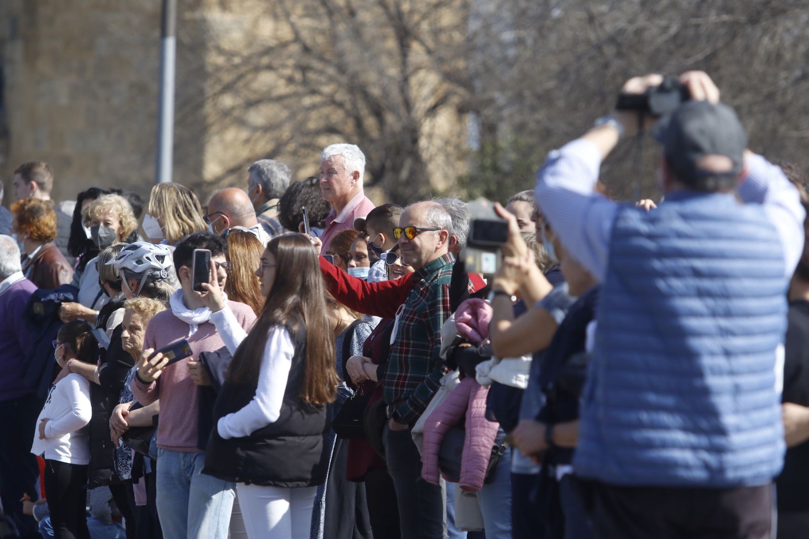 La marcha hípica en Córdoba por el 28-F, en fotografias.