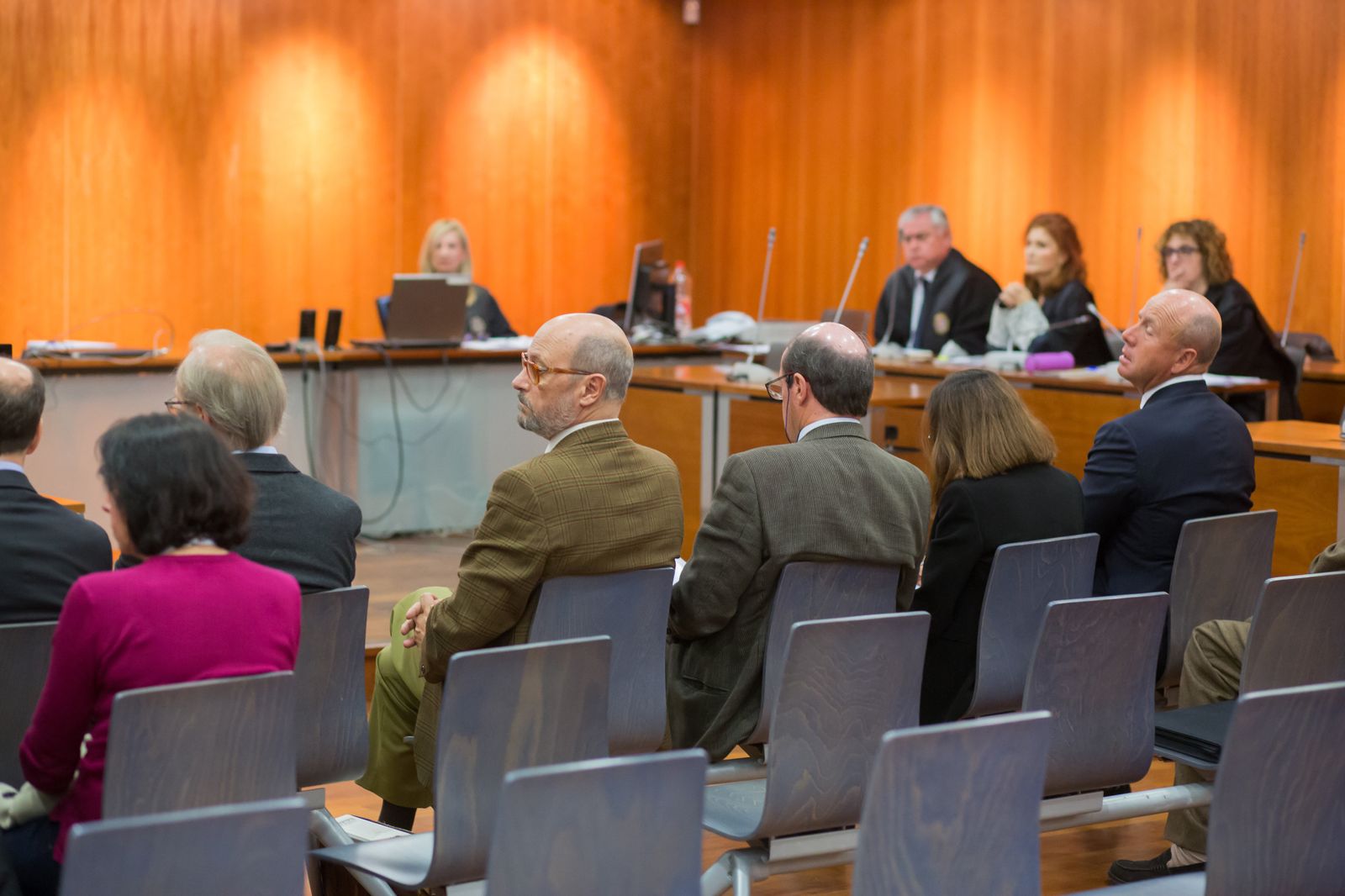 Vista de la sala constituida por el caso Hidalgo.