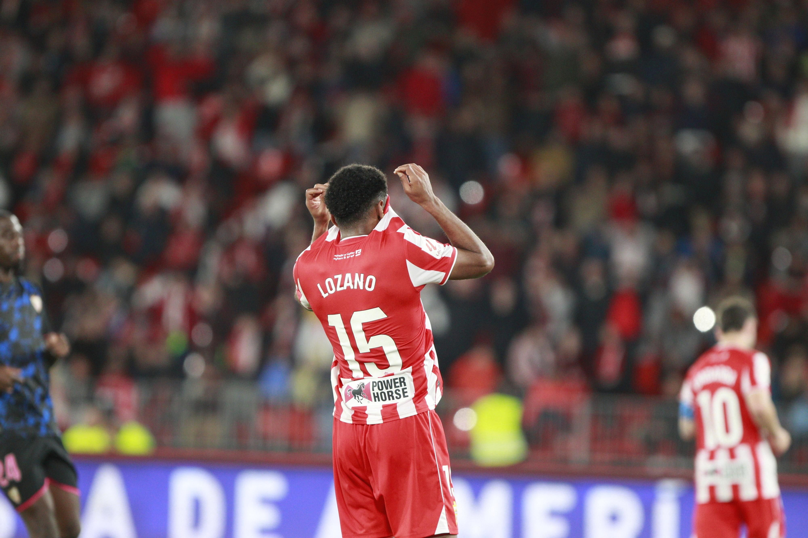 Las mejores imágenes del partido de fúbol U.D. Almería-Sevilla F.C.