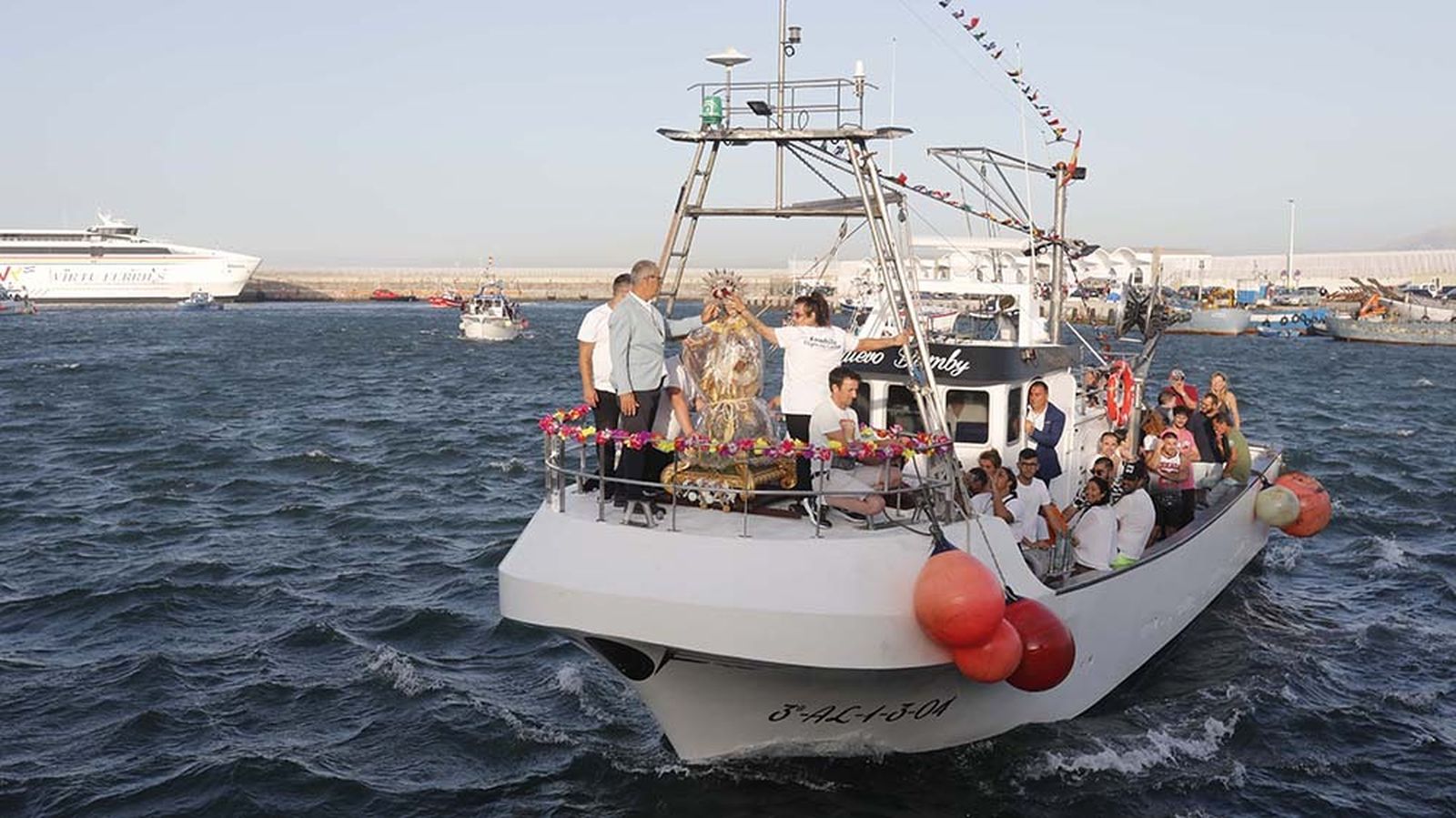 Las fotos de la procesión de la Virgen del Carmen en Tarifa