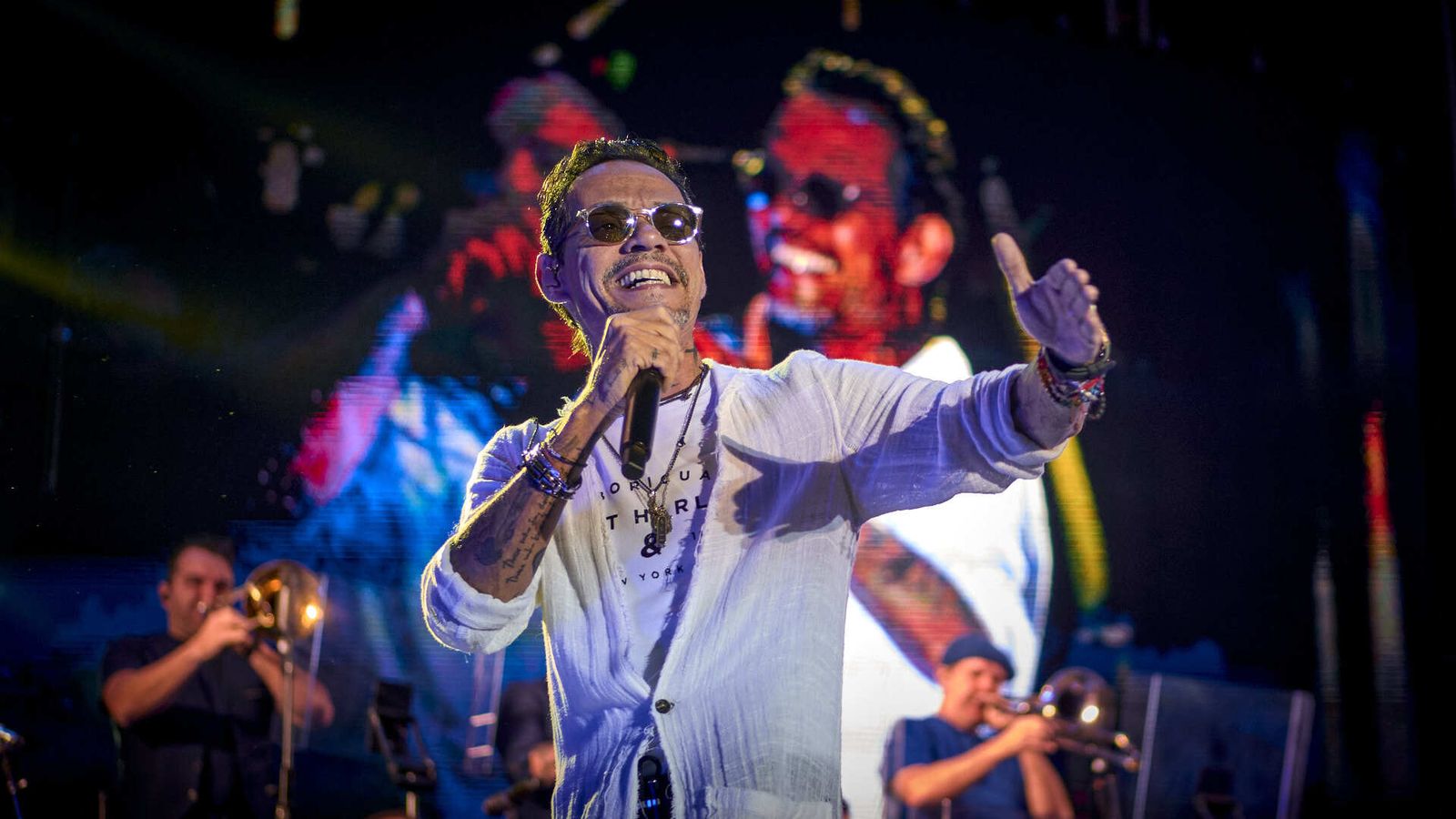 Concierto de Marc Anthony en el CMF deChiclana