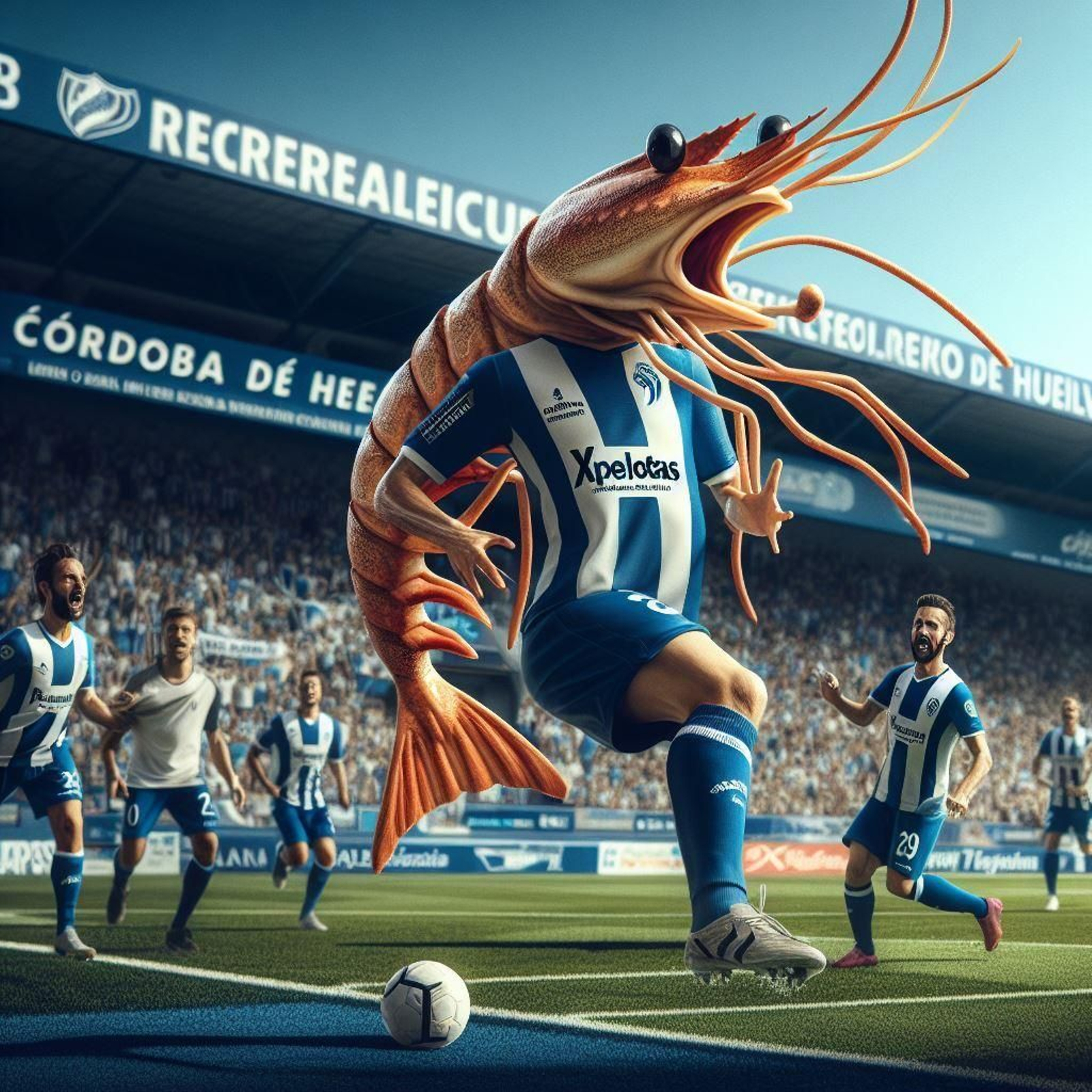 Imagen creada por los aficionados.