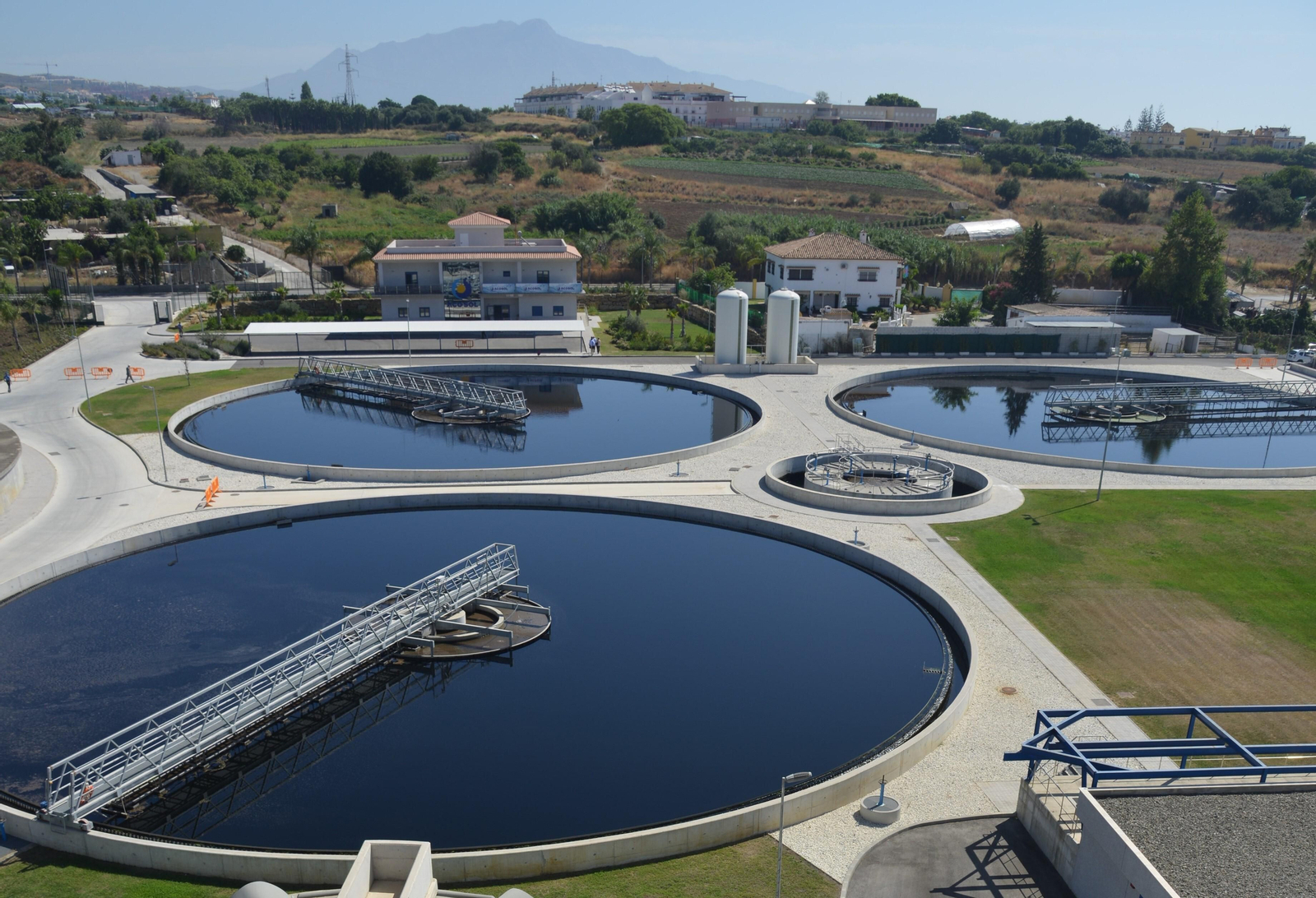 La estación depuradora de Guadalmansa.