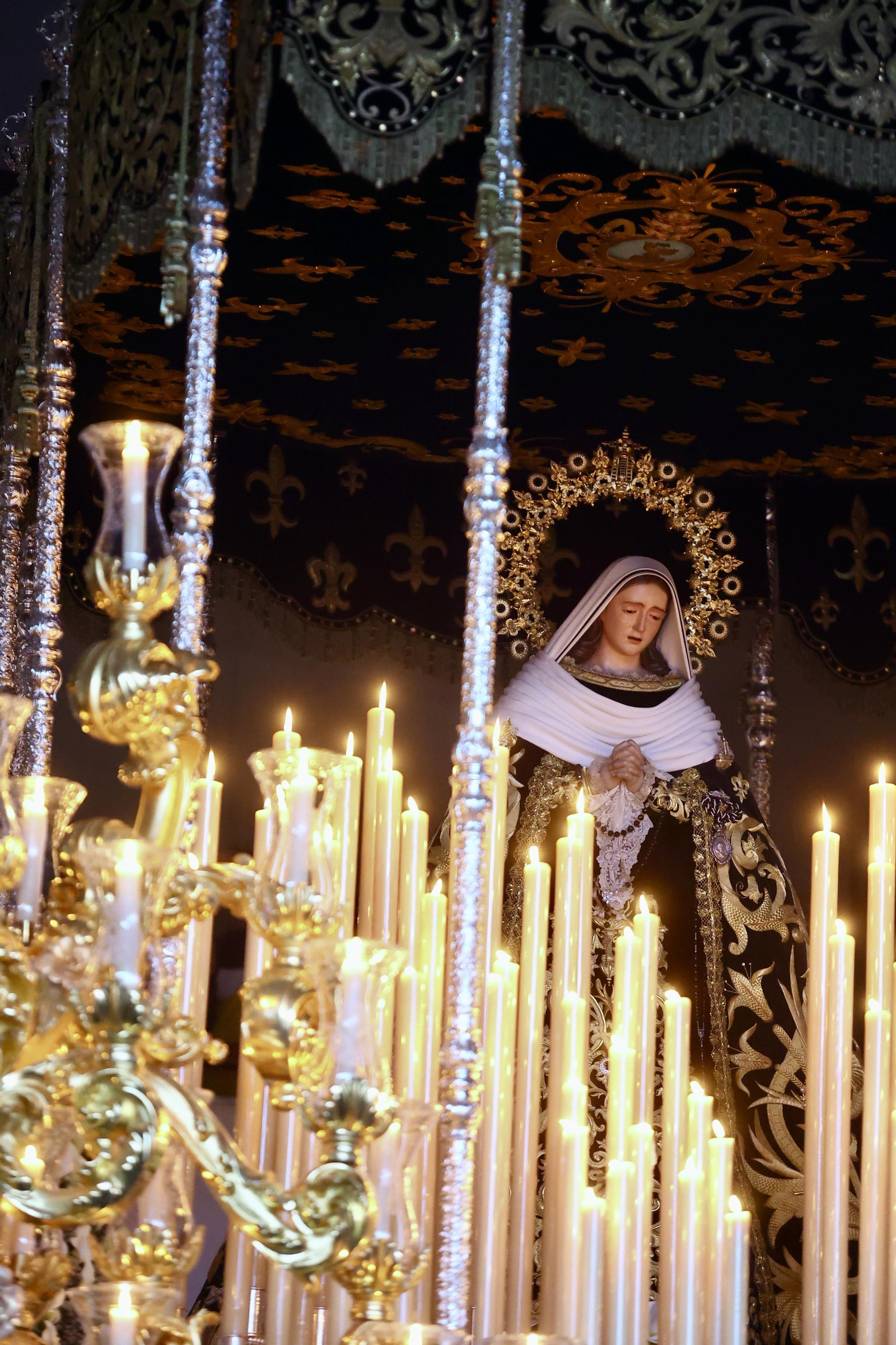 Las fotos de la procesión de Mena con la Legión en el Jueves Santo en Málaga