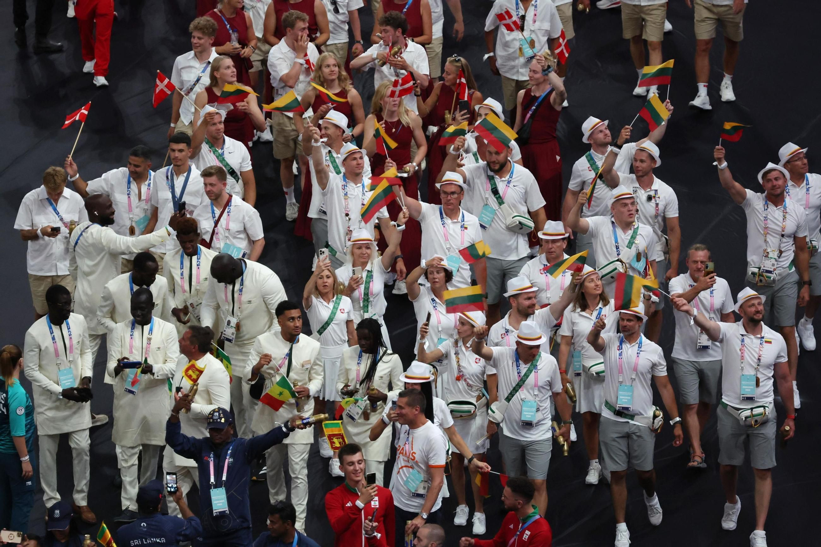 Las fotos de la ceremonia de clausura de los Juegos Olímpicos París 2024