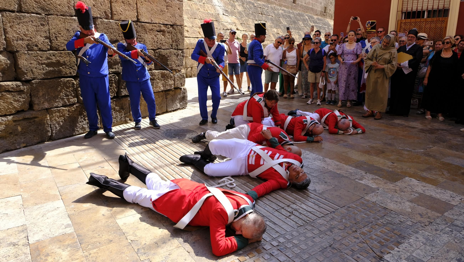 Recreación histórica de Los Coloraos, en imágenes