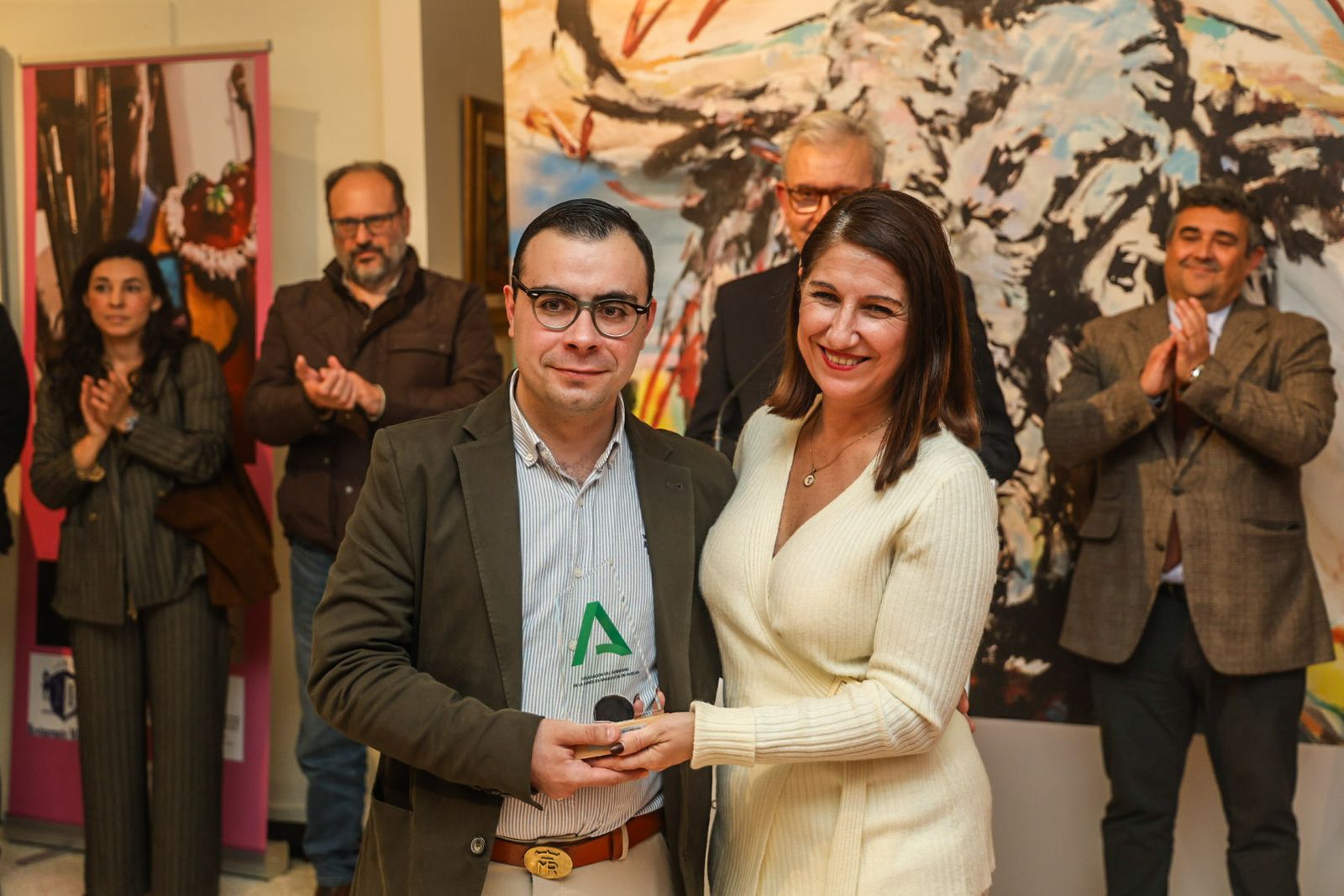 Fotografías de la exposición de ámbito taurino 'Miradas, trazos y estilo'. En el Museo de Huelva