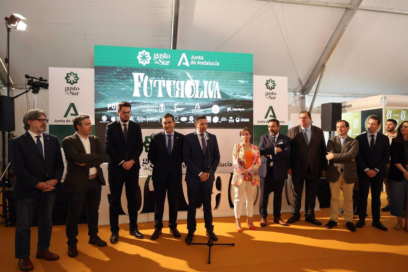 Inauguración de Futuroliva en Baeza.