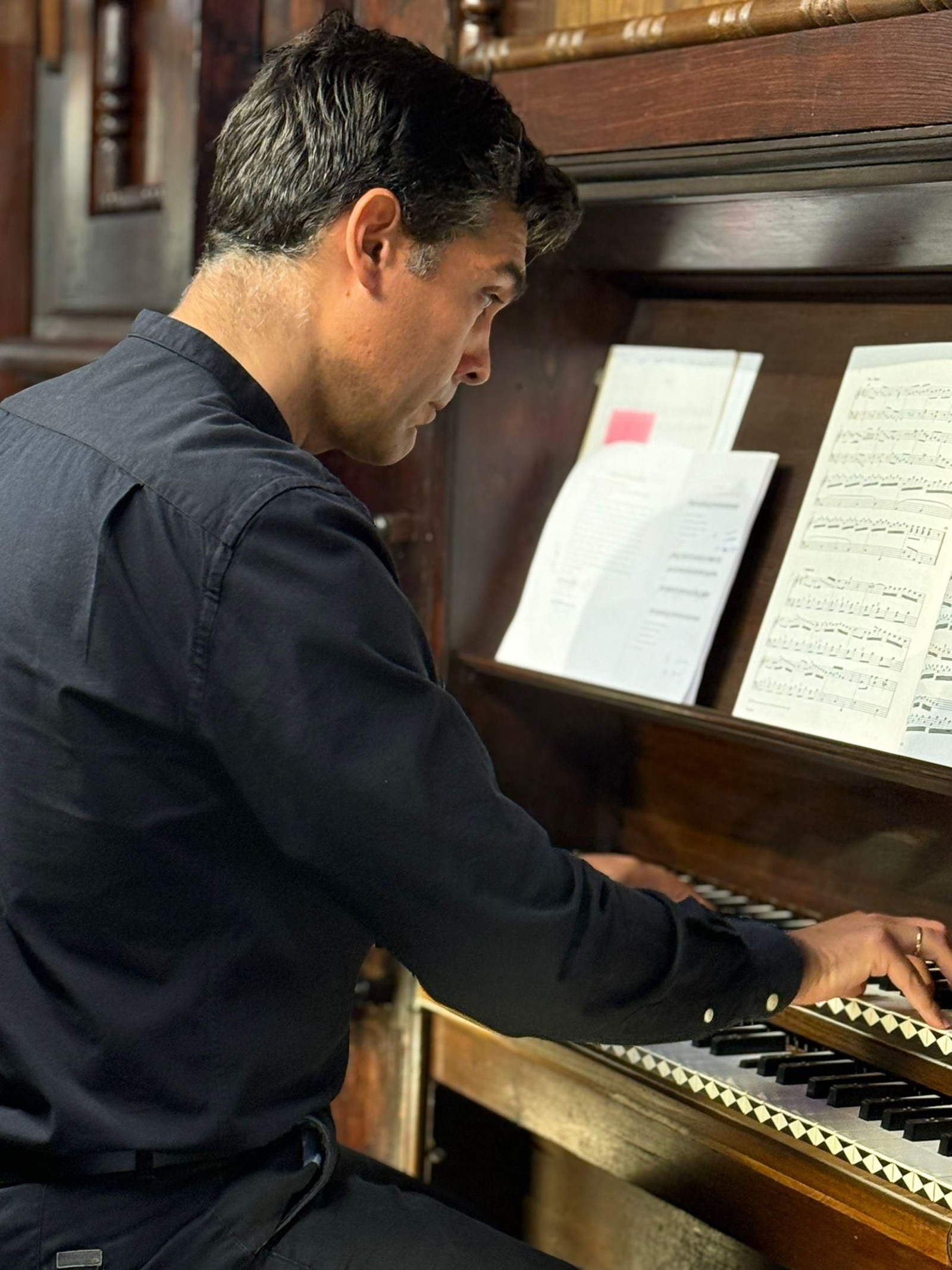 El concierto tras la bendición del órgano.