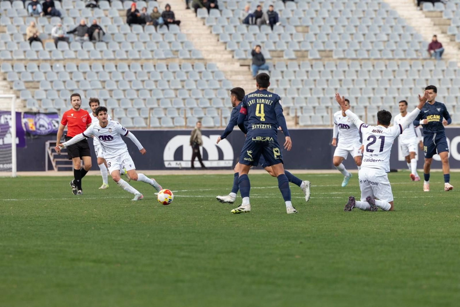 La dura derrota del Real Jaén ante el UCAM Murcia