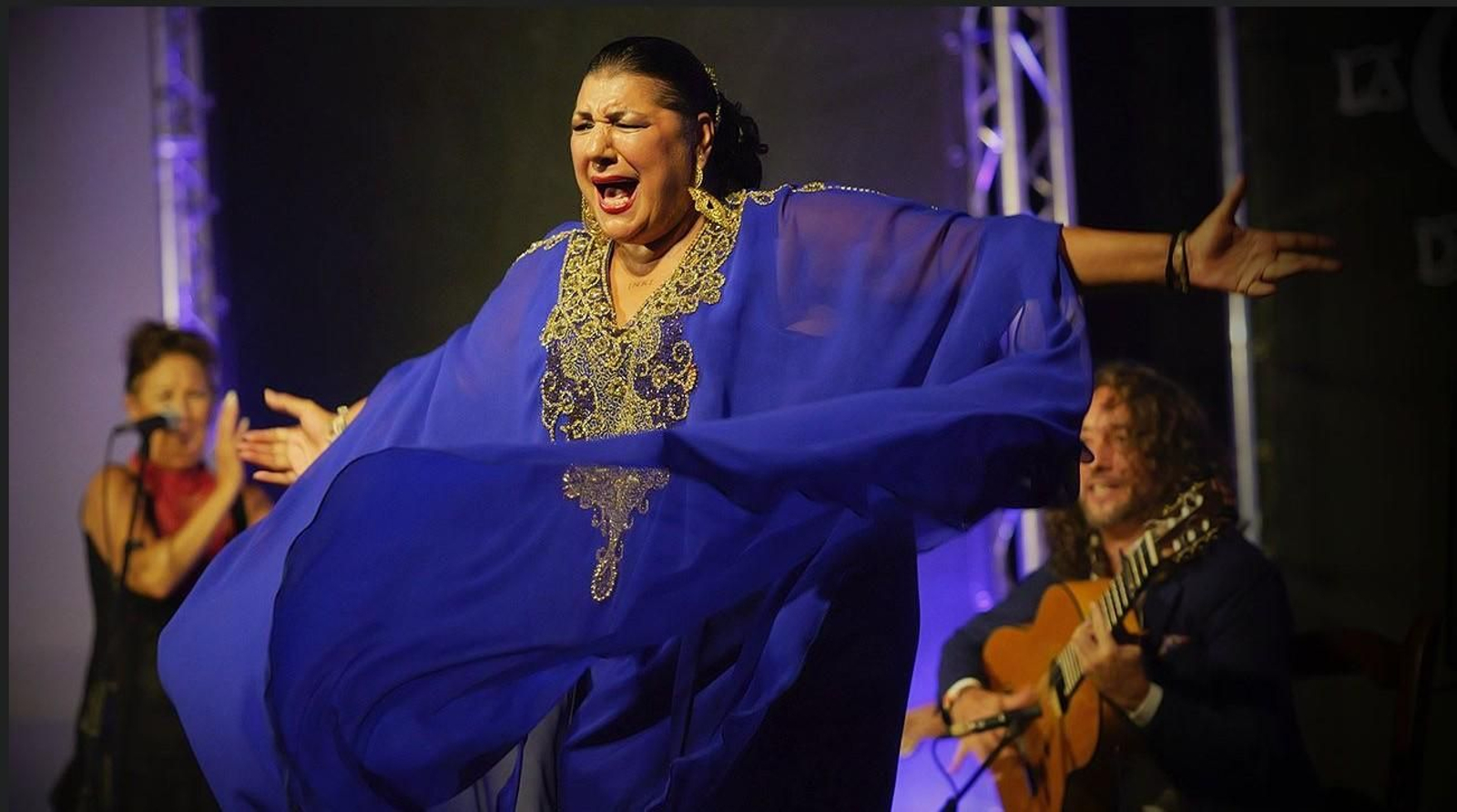 Remedios Amaya junto a El Perla en una actuación reciente