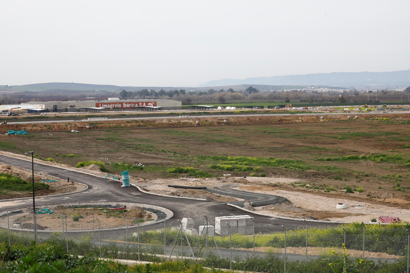 El avance de las obras de la Base Logística del Ejército de Tierra, en imágenes