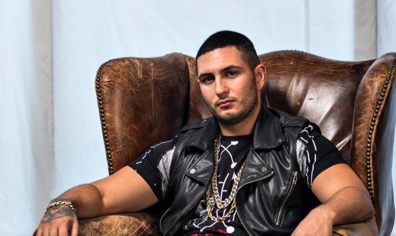 El cantante Omar Montes.