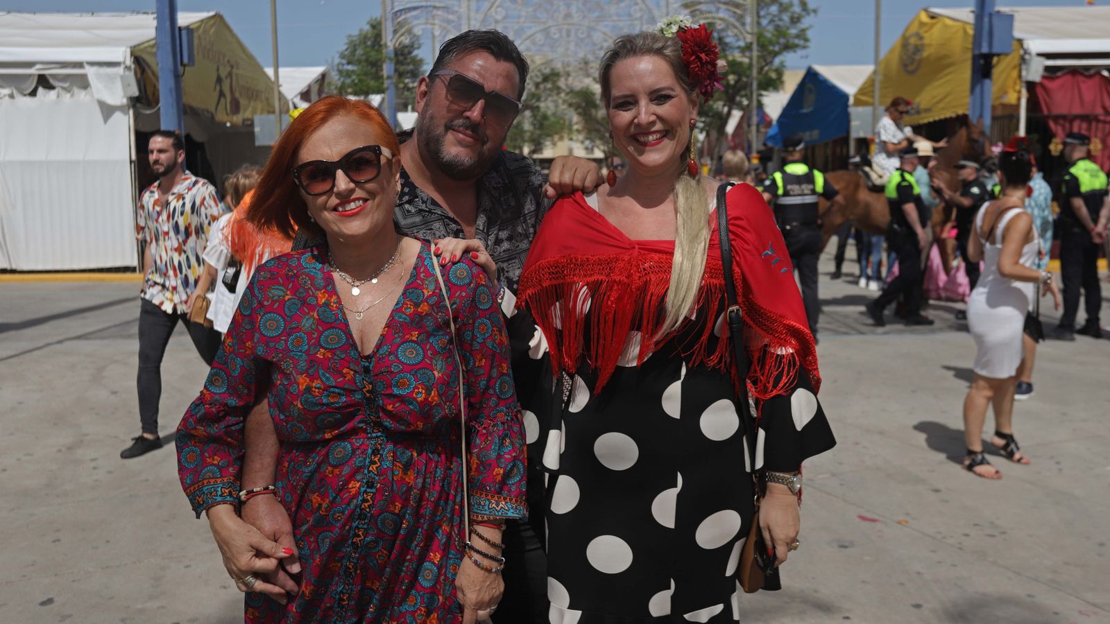 Fotos del Domingo por Sevillanas en la Feria Real de Algeciras