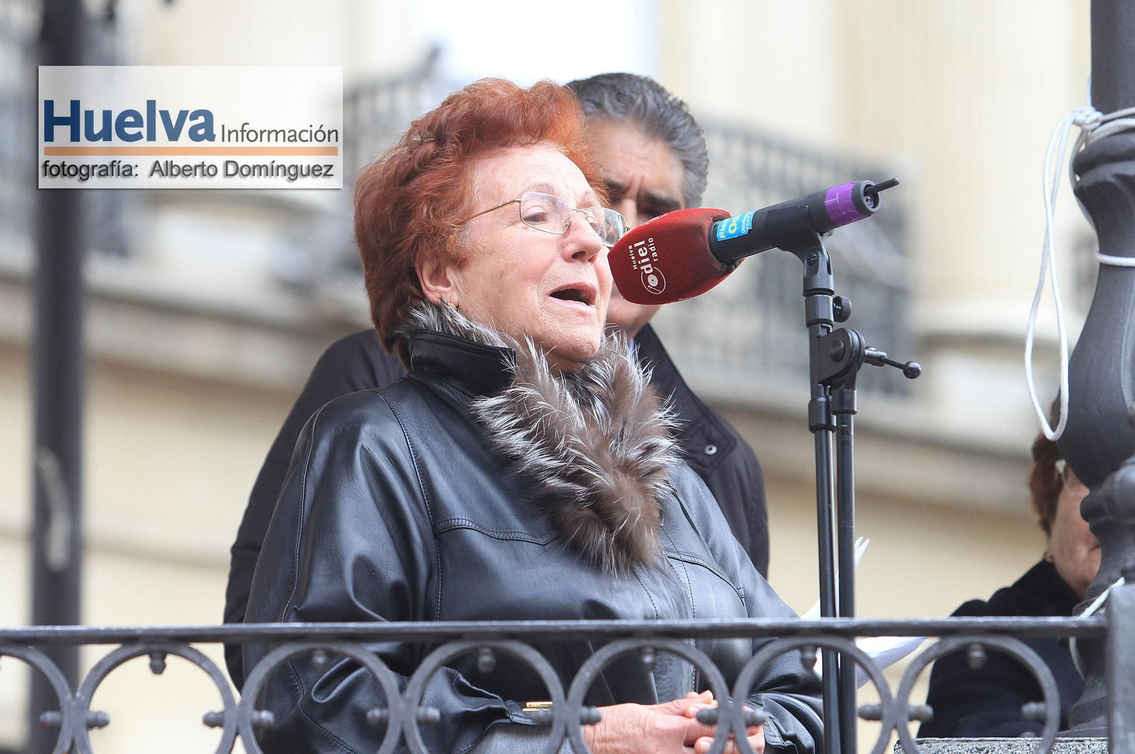 Imágenes de la manifestación contra la derogación de la prisión permanente revisable celebrada en Huelva