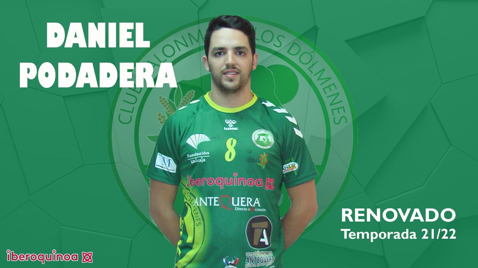 Daniel Podadera, jugador del Iberoquinoa Antequera.