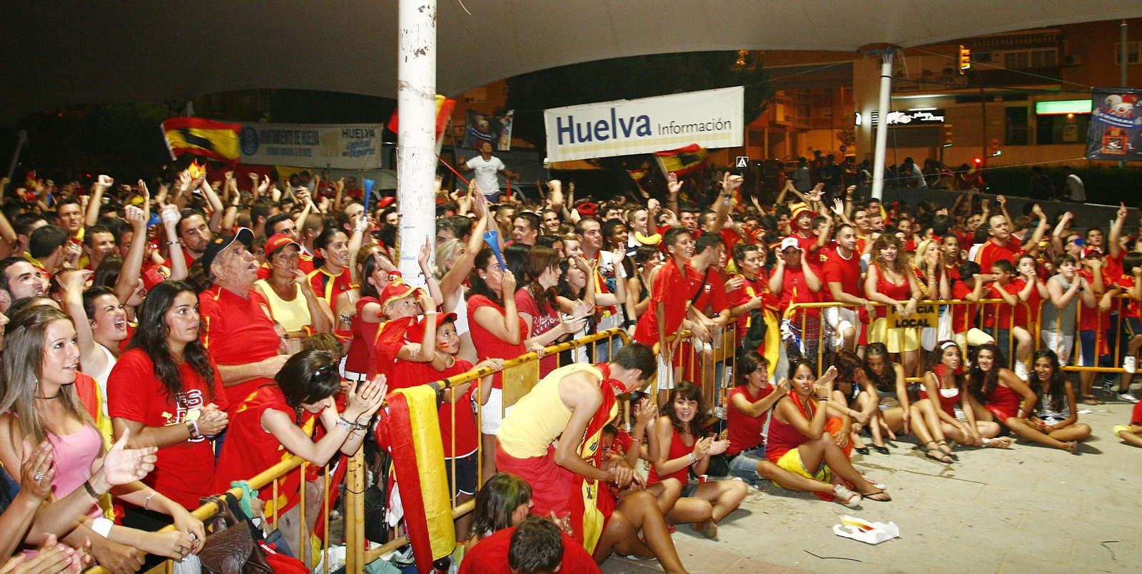 Se cumplen 15 años del Mundial de España: así vivió Huelva la gran final