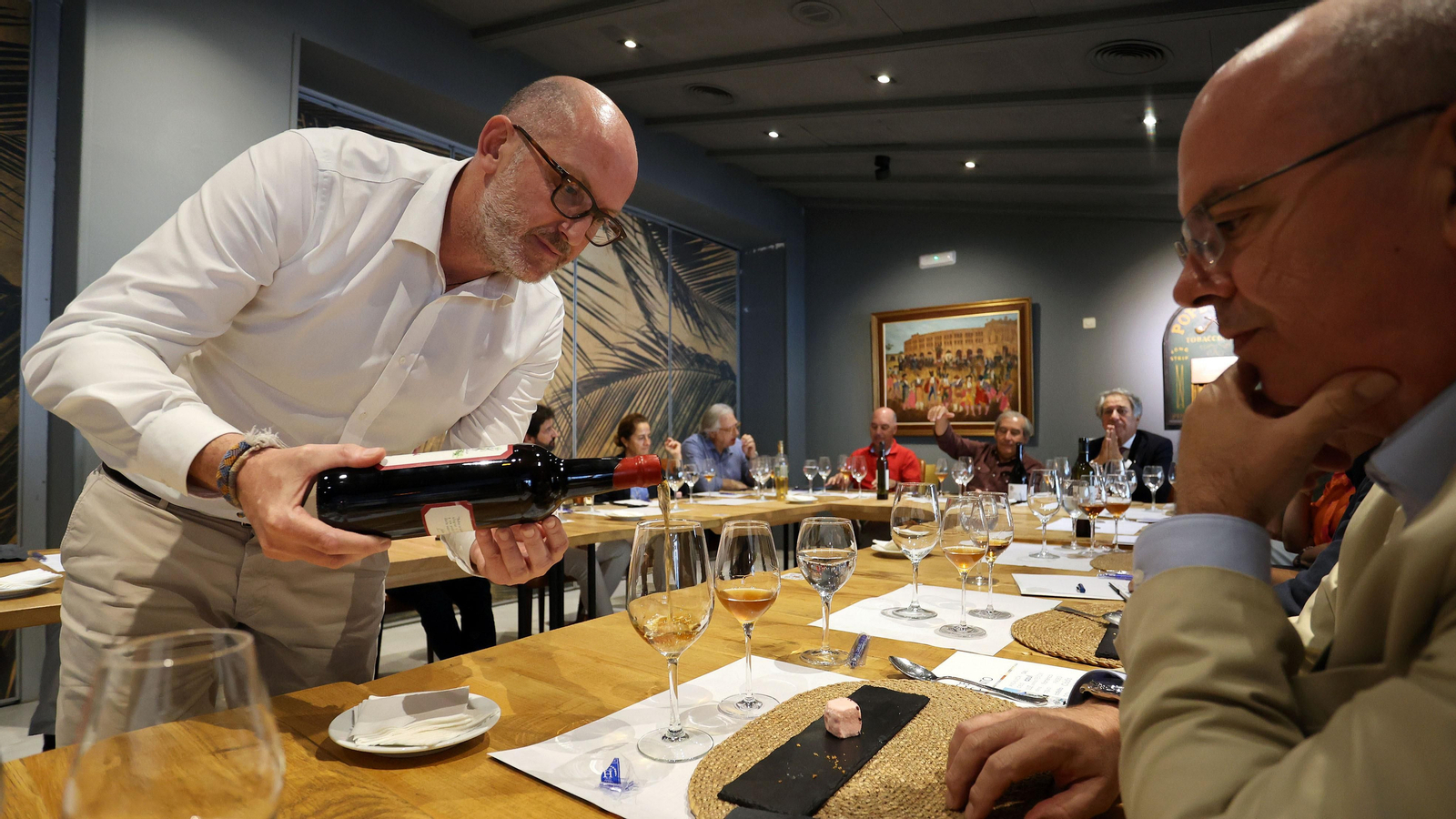 Cata de vinos del Marco de Jerez por Luis Esteban