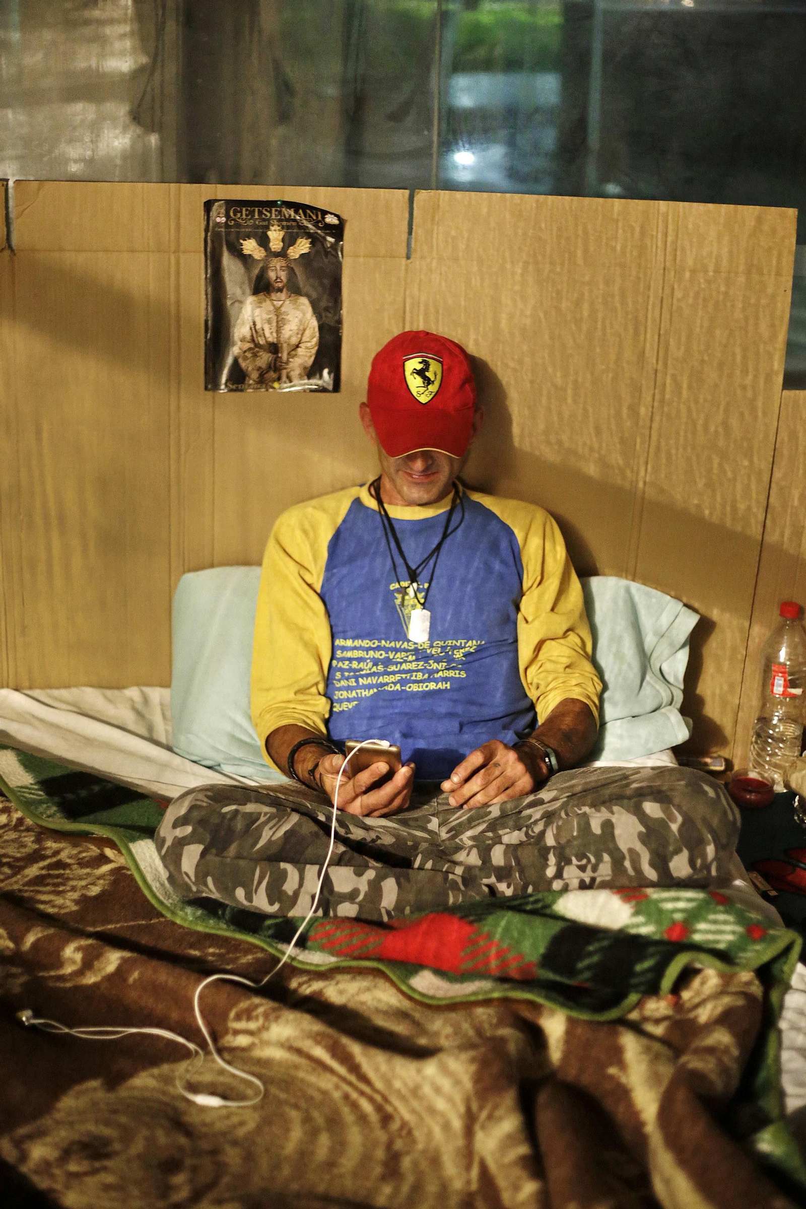 Reportaje gráfico sobre los sin techo