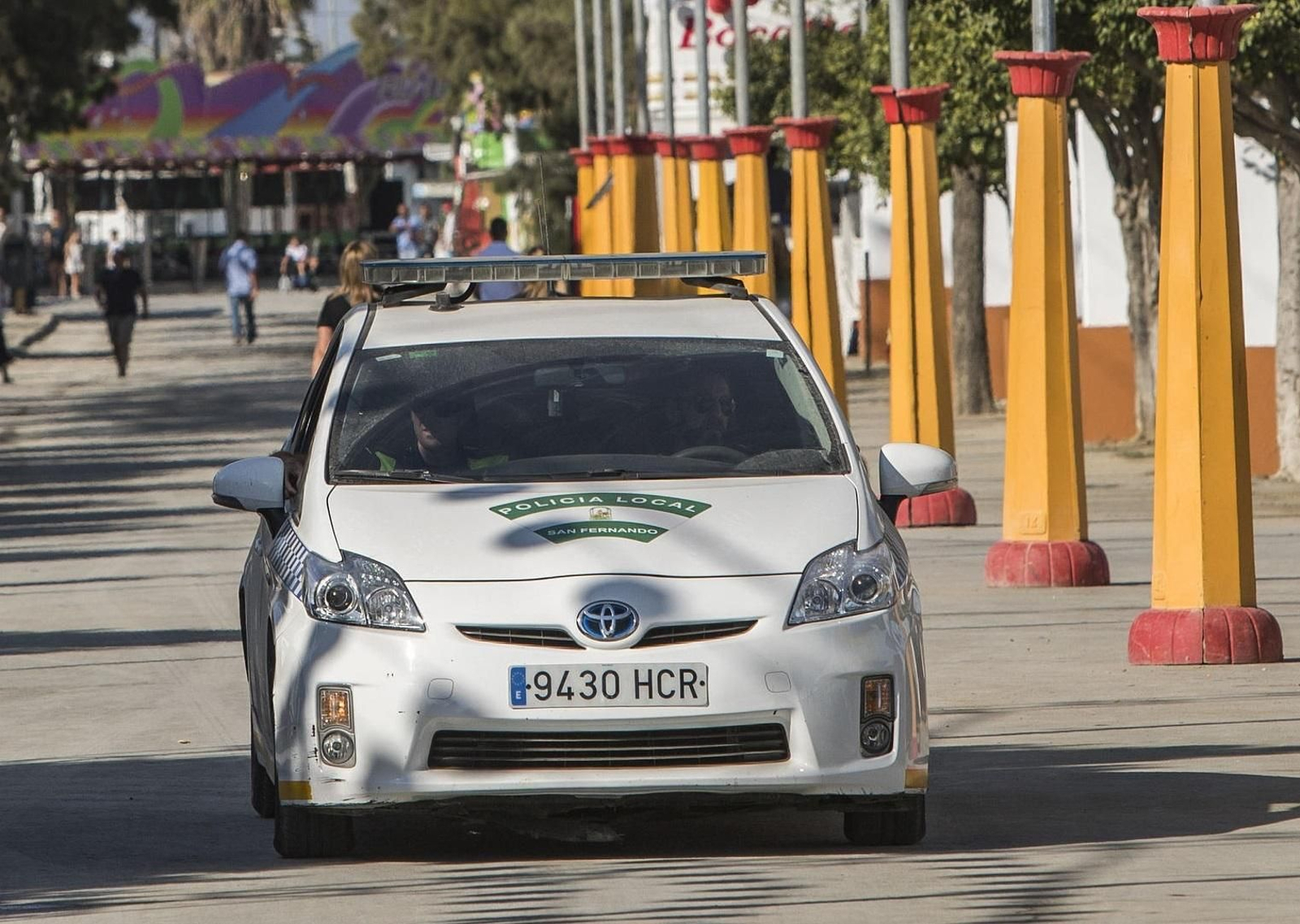 Un vehículo de la Policía Local, en una imagen de archivo.