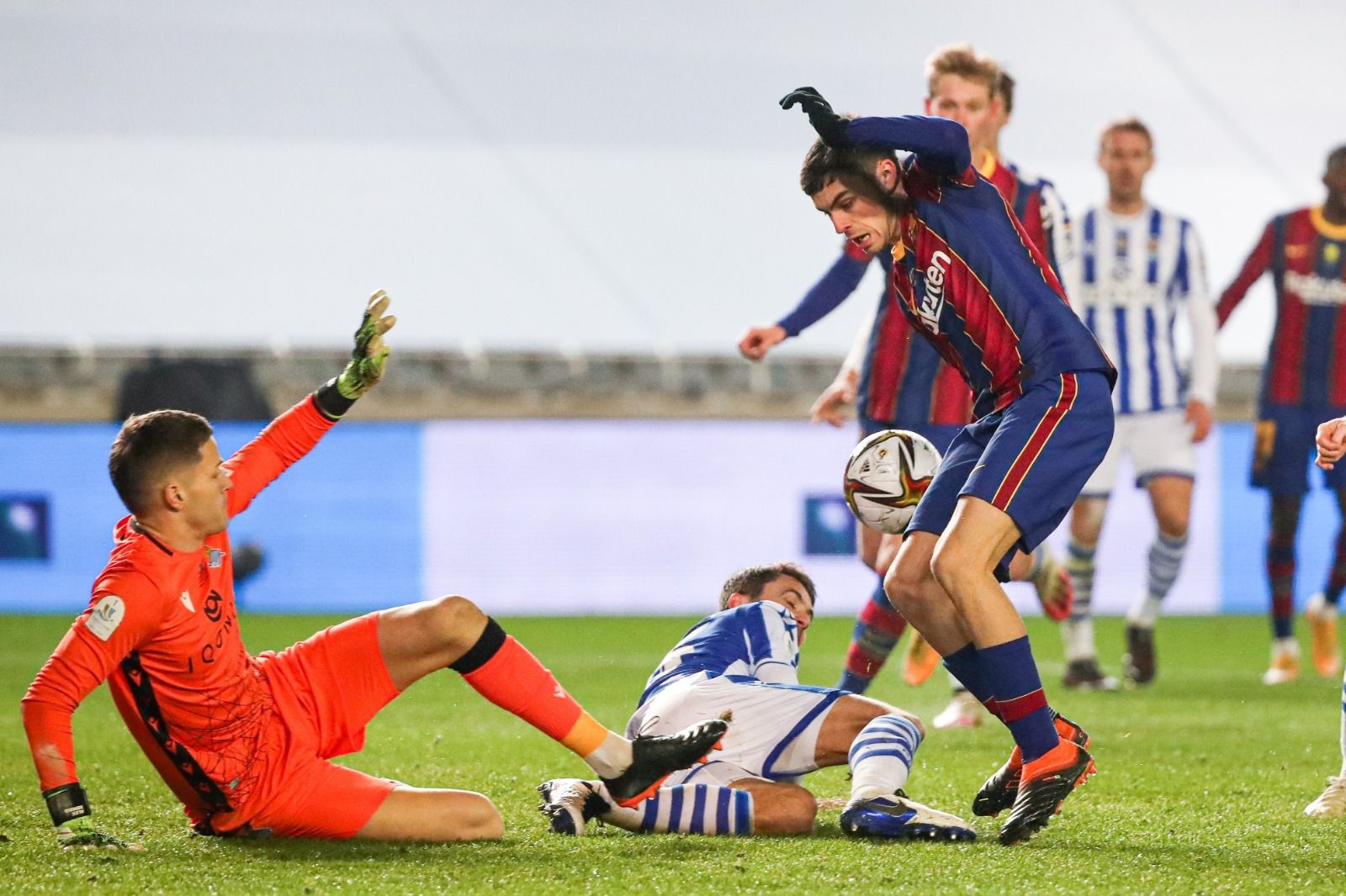 Las imágenes de la victoria del Barcelona ante la Real Sociedad en Córdoba