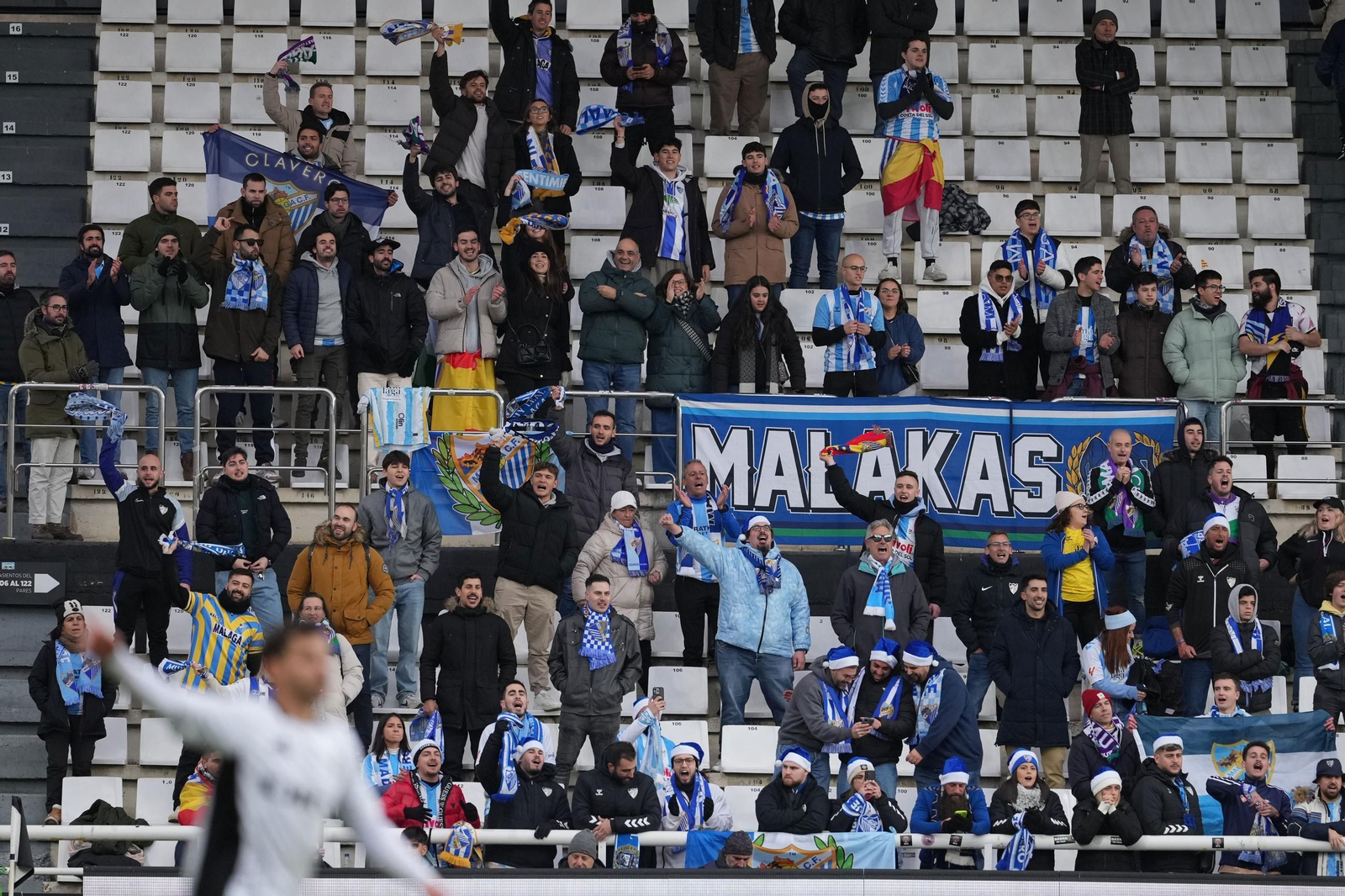 El Burgos-Málaga CF, en fotos