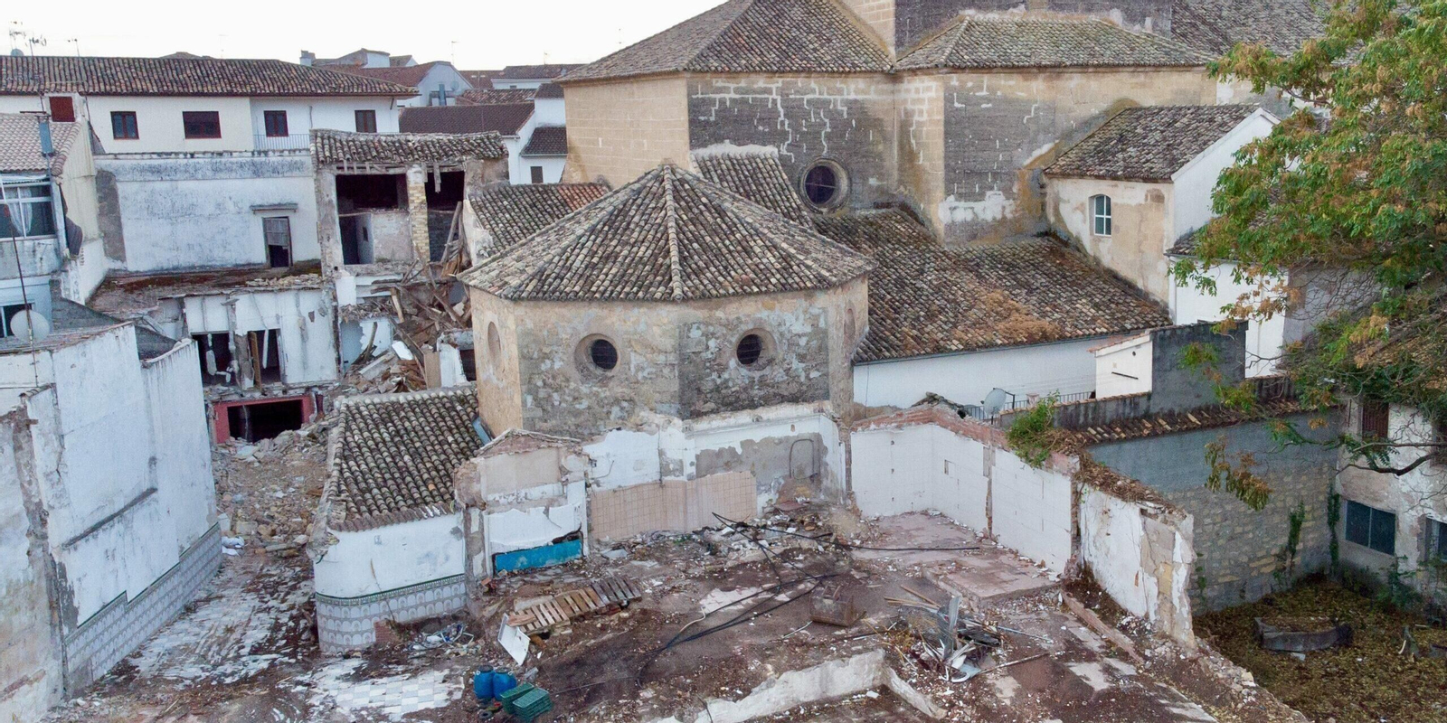 Zona en la que se hará la actuación. Zona en la que se hará la actuación.