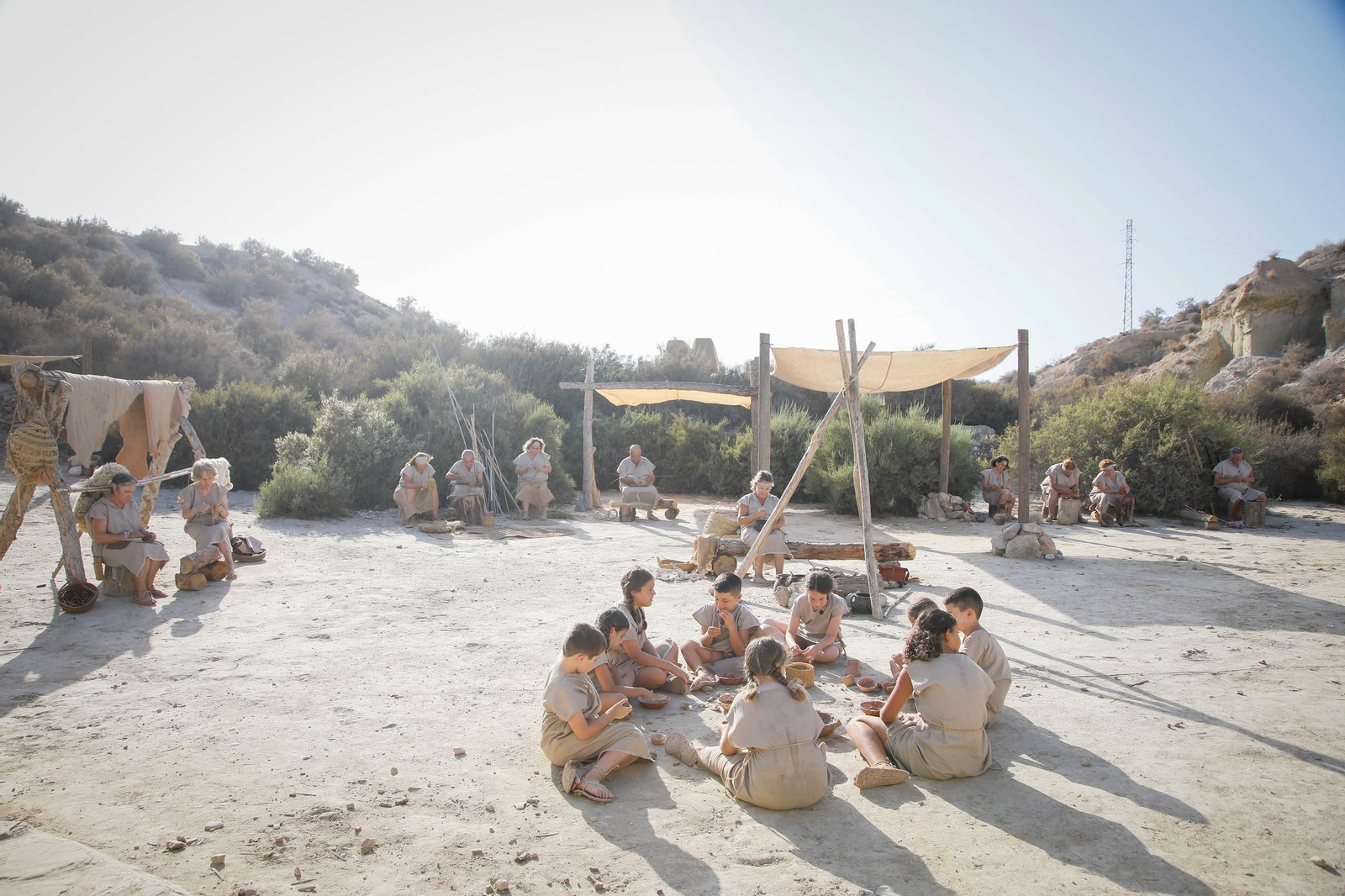 Así se ha vivido la segunda recreación histórica de la cultura argárica en Antas
