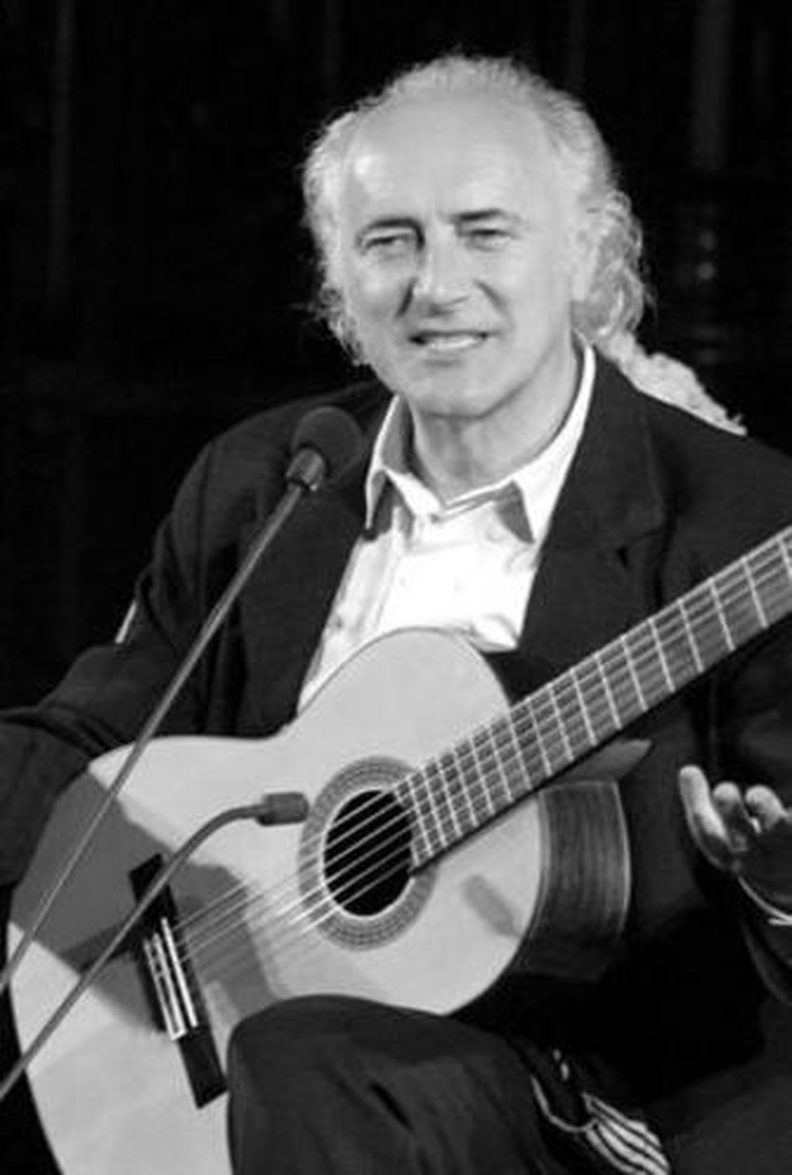 Amancio Prada, durante una actuación.