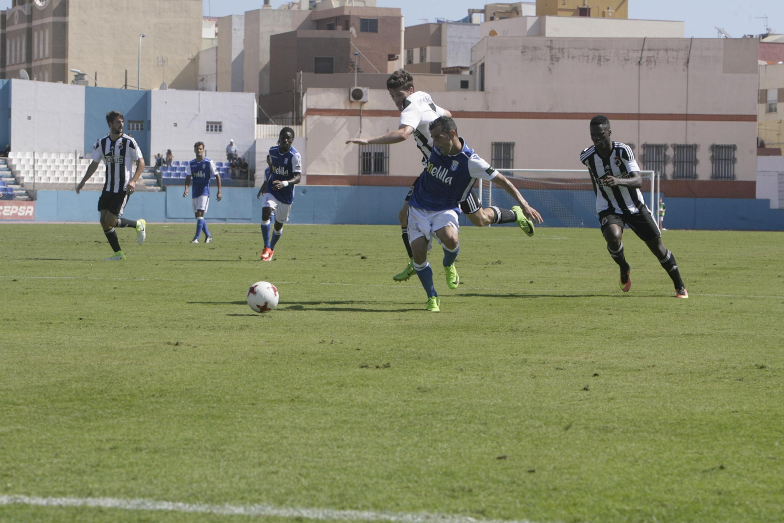 Las imágenes del Melilla-Balona