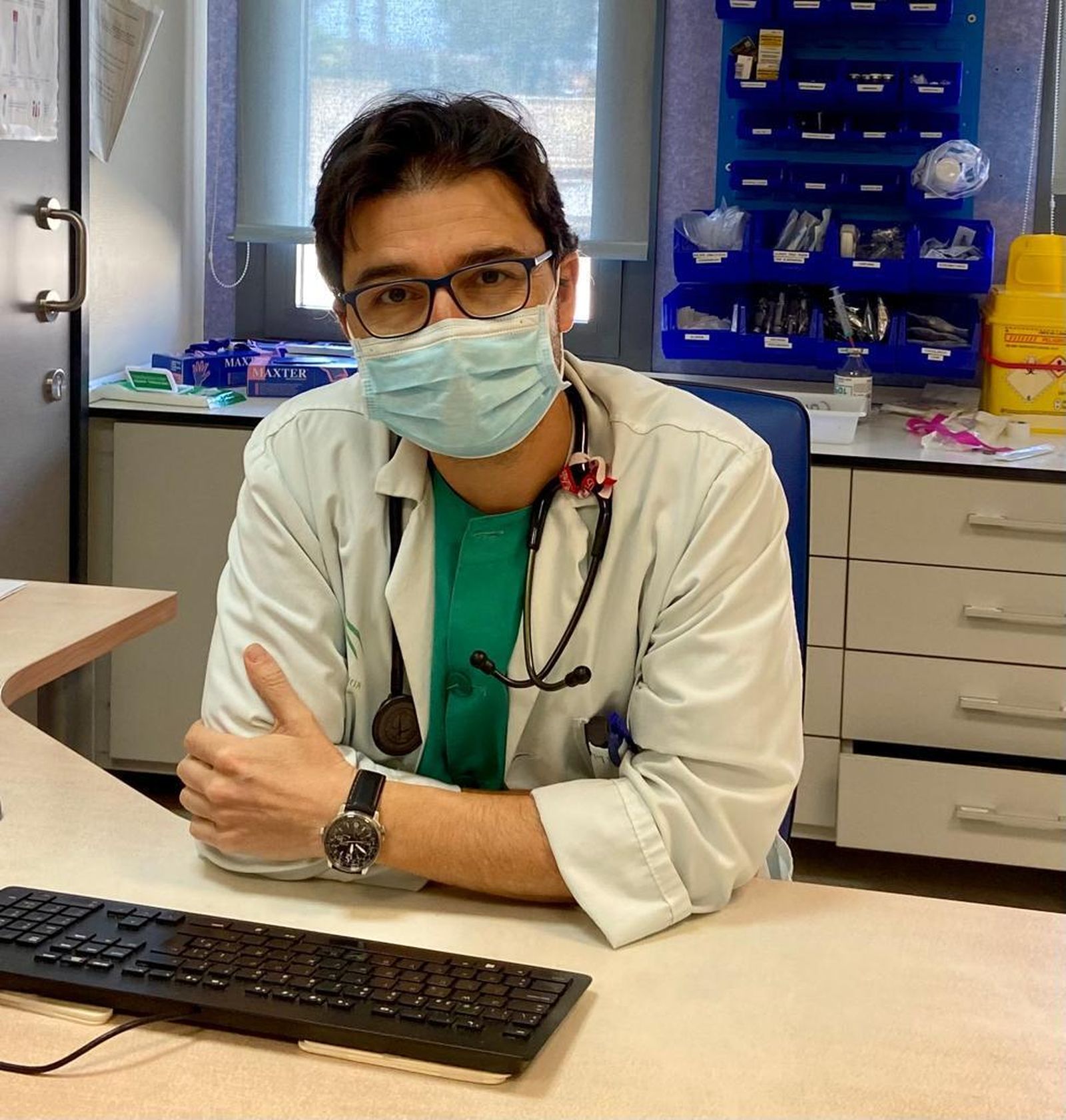 El médico de Urgencias del Hospital Universitario Juan Ramón Jiménez, Juan José Cordero.