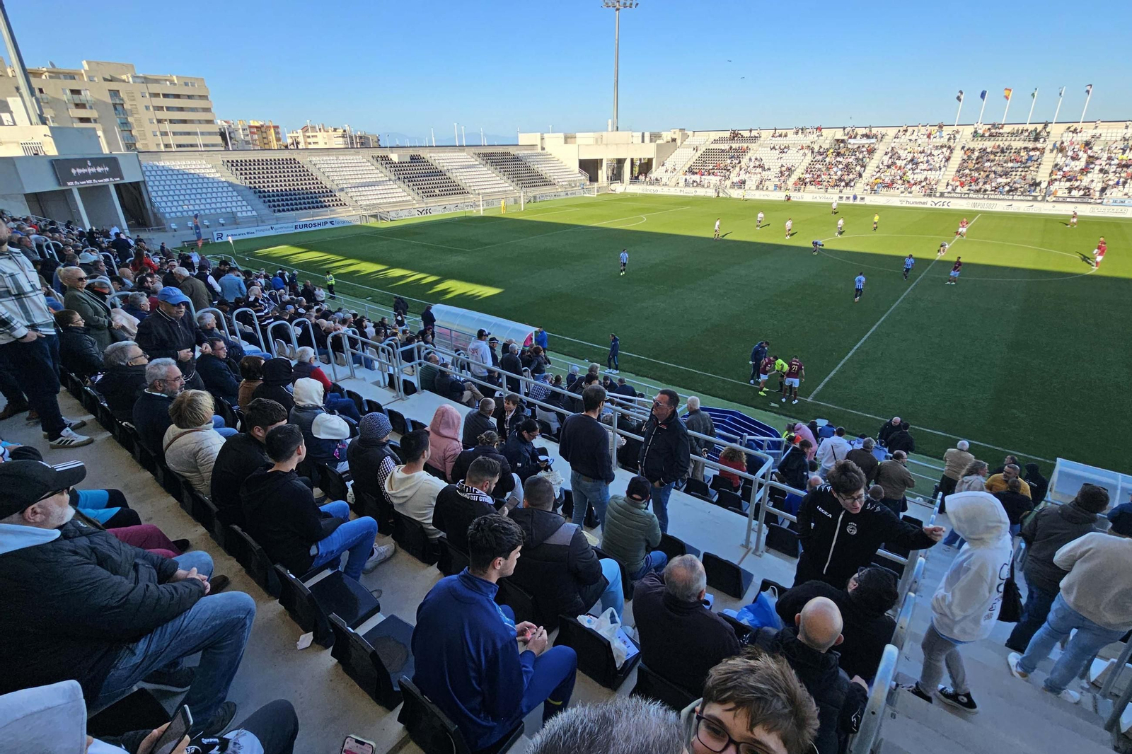 Búscate durante el Balona-Águilas en el Ciudad de La Línea