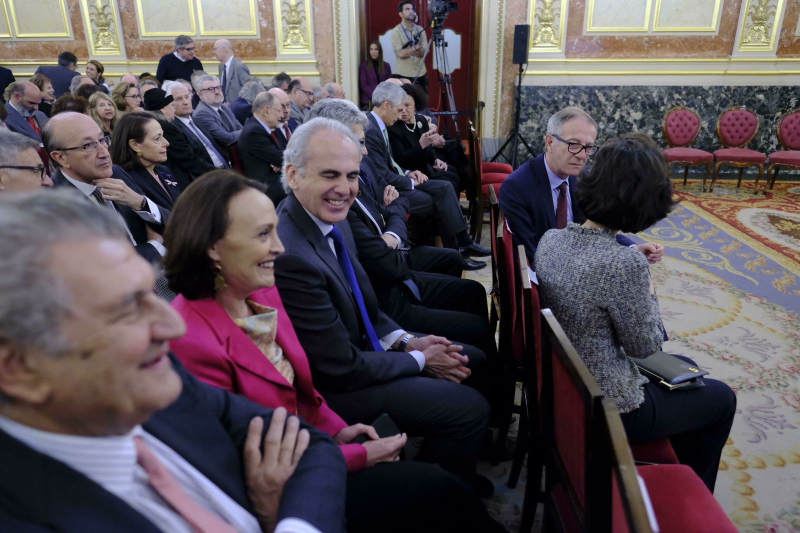 Las imágenes del homenaje a Pérez Llorca en el Congreso