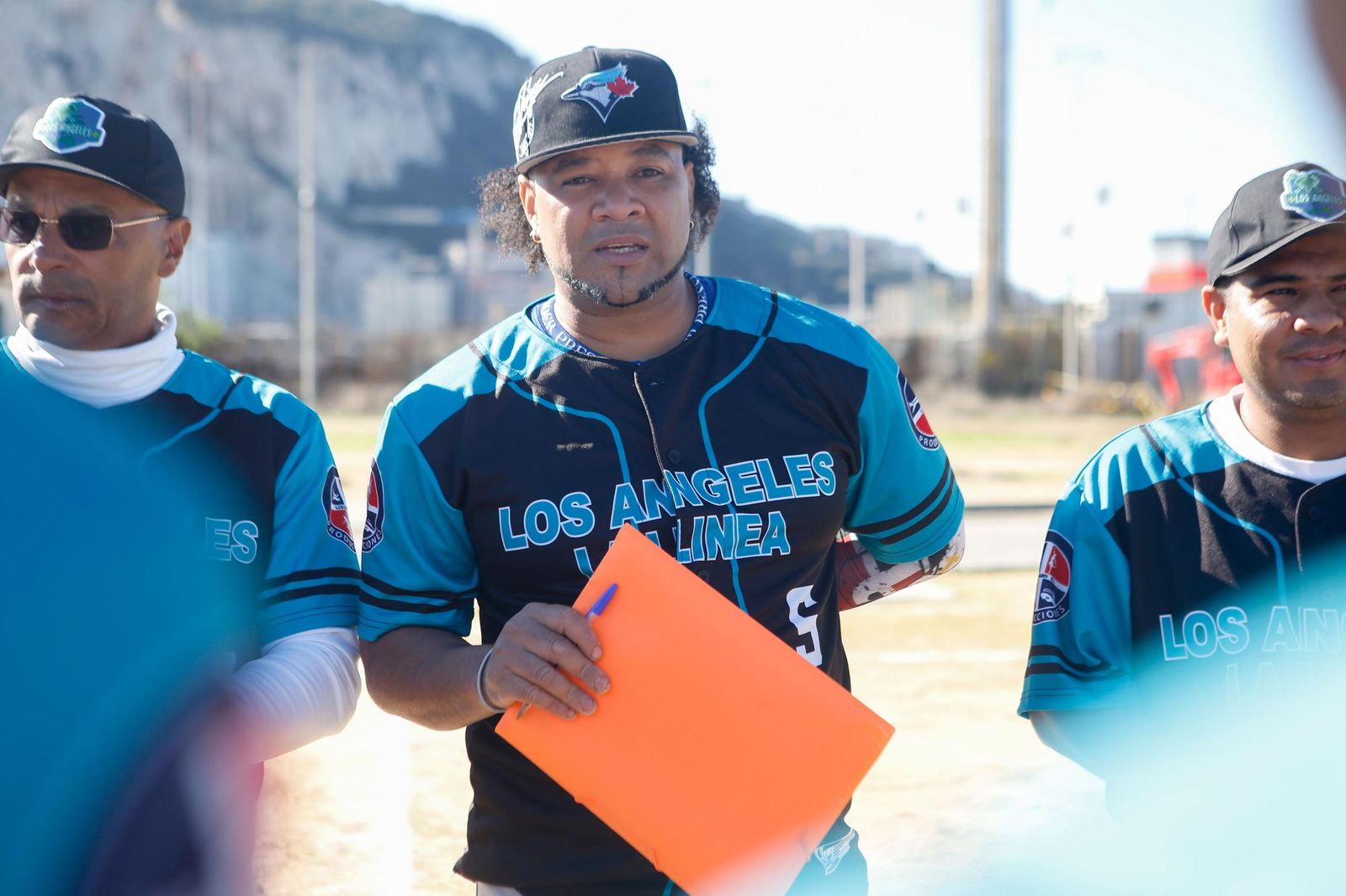 Las fotos del equipo de béisbol Los Ángeles de La Línea