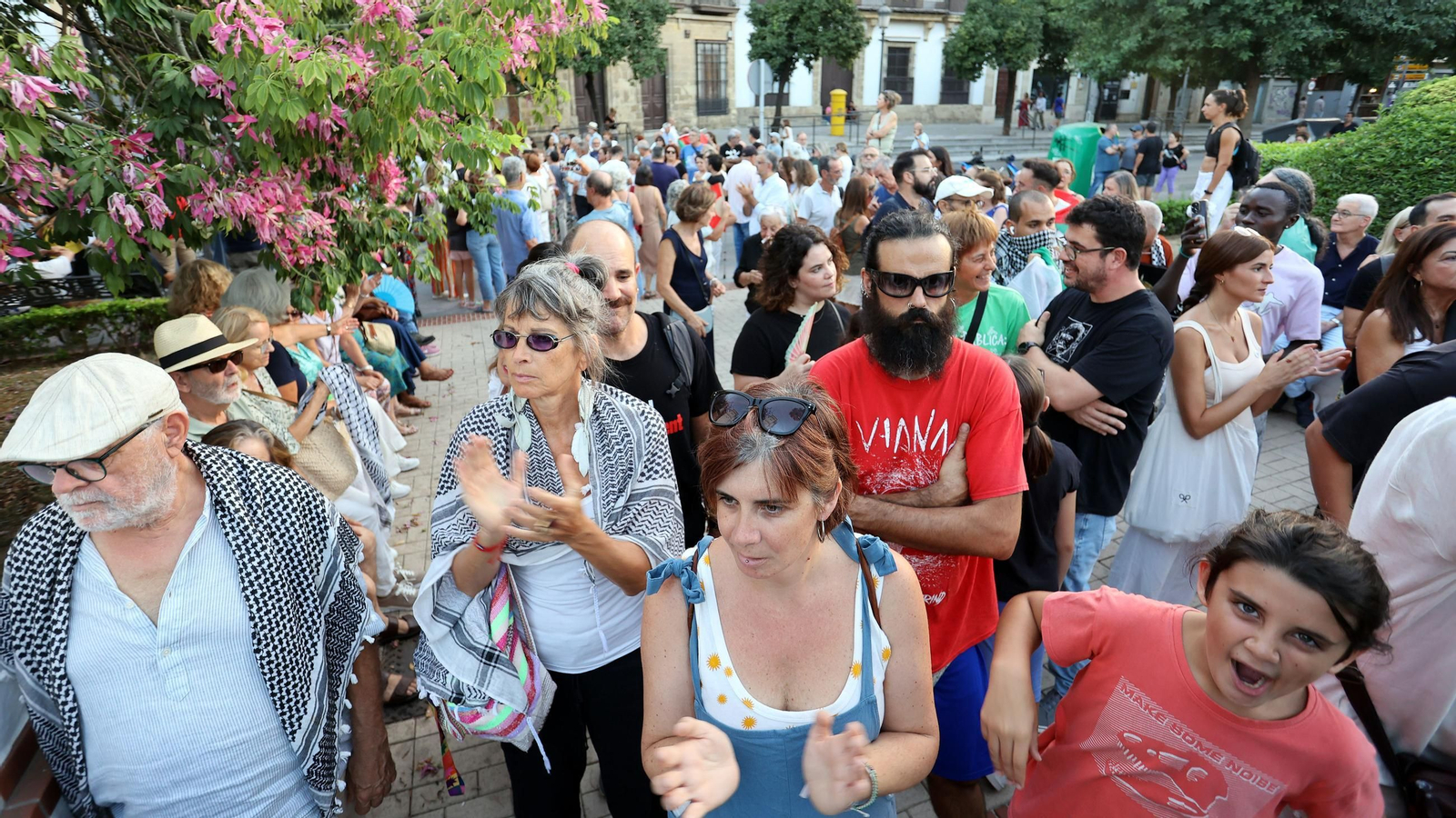 Imágenes de la manifestación 'Jerez con Palestina STOP Genocidio'