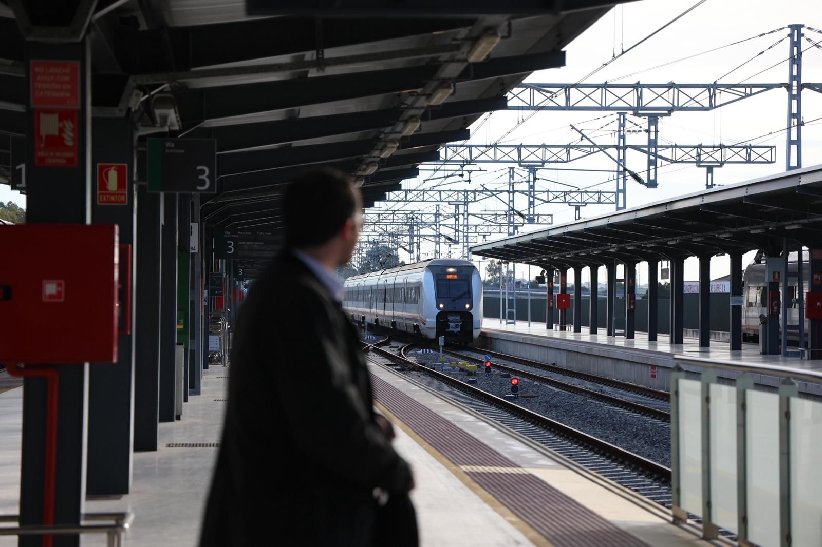 Estación de tren de Huelva.