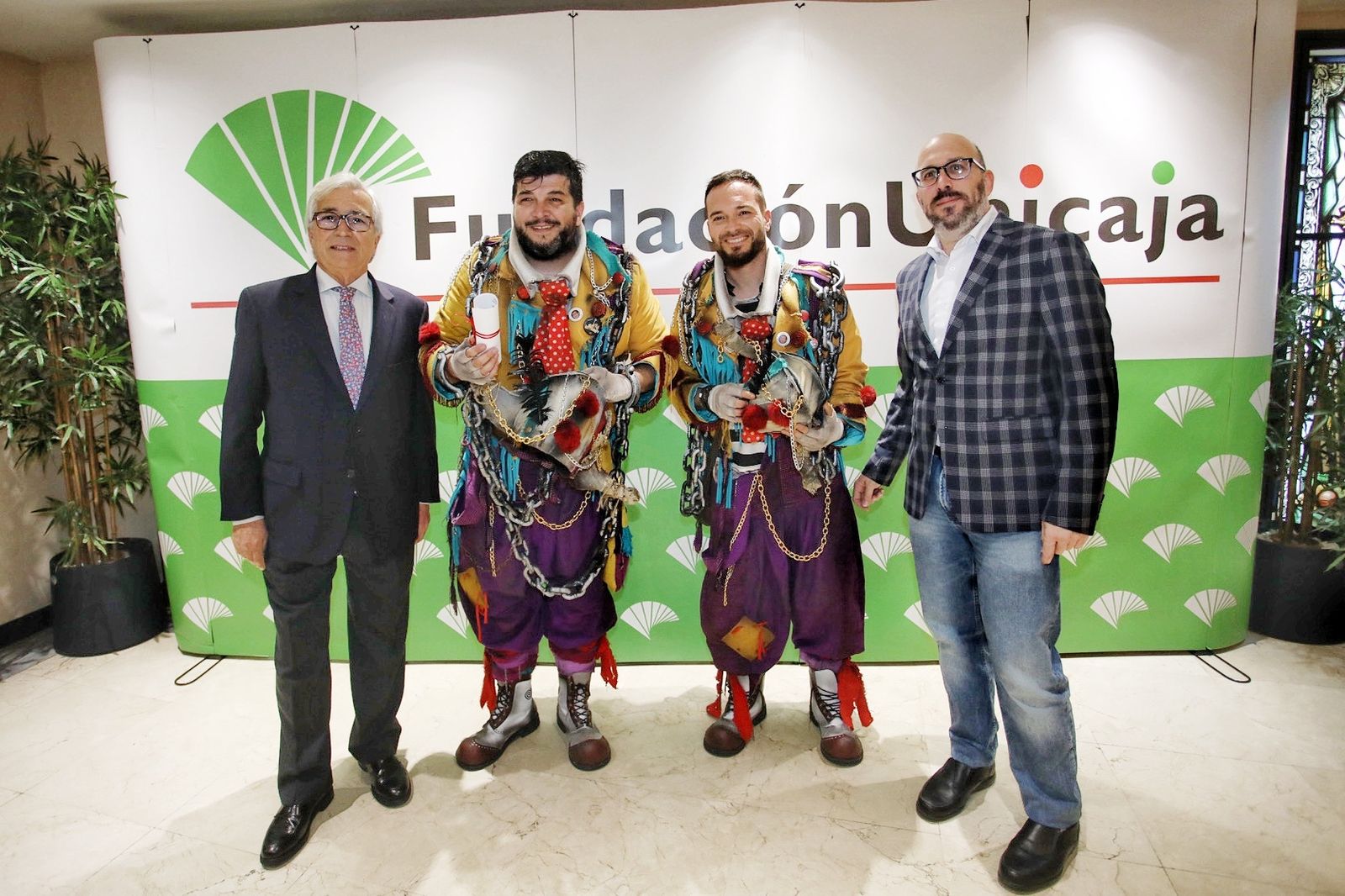 Imágenes de la entrega de premios de la Fundación Unicaja