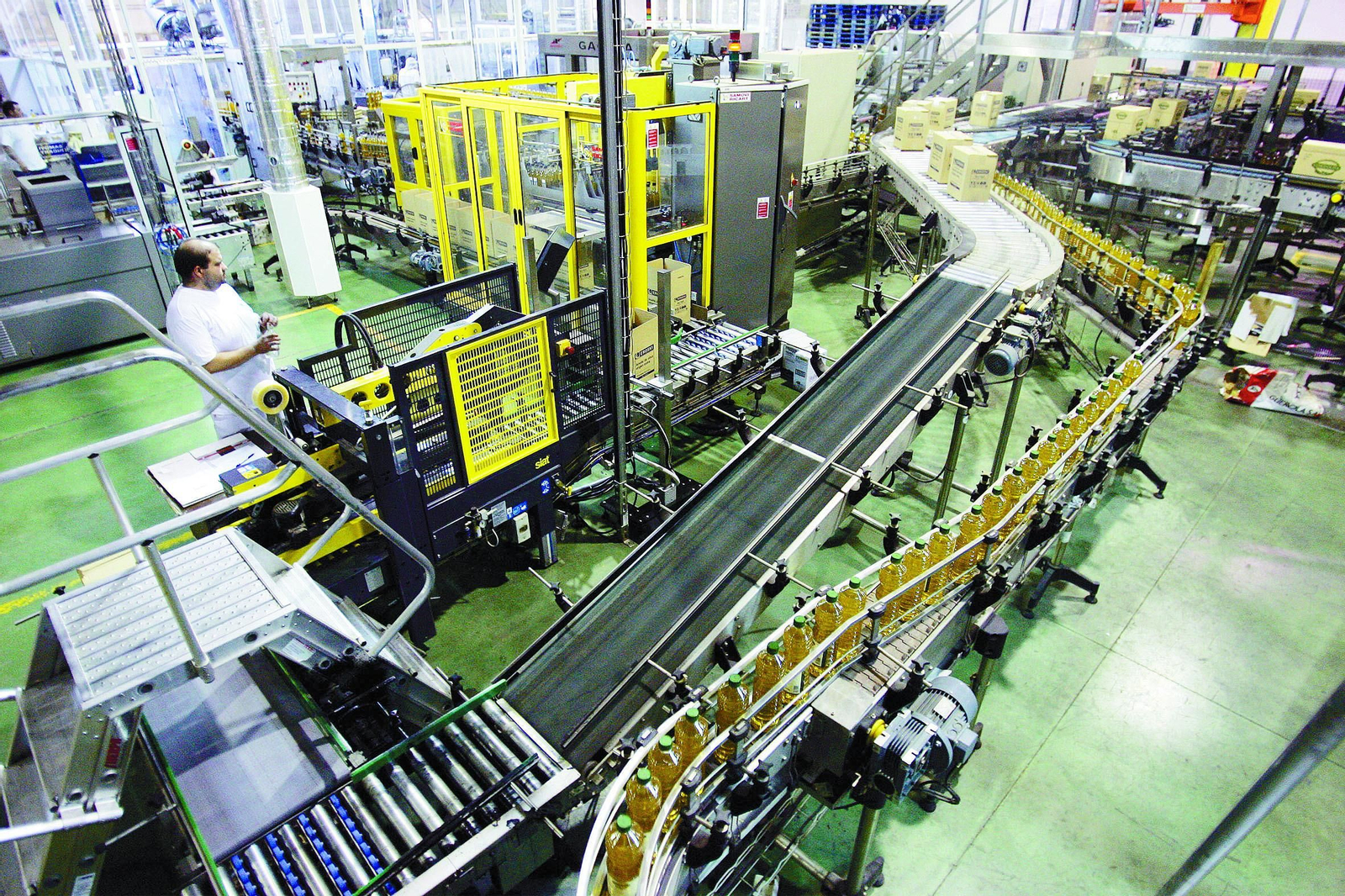 Planta envasadora de aceite de oliva