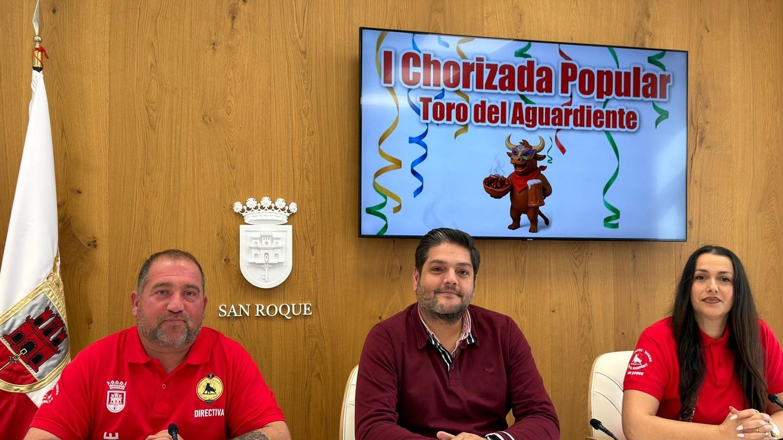 Presentación del evento en el Ayuntamiento de San Roque.