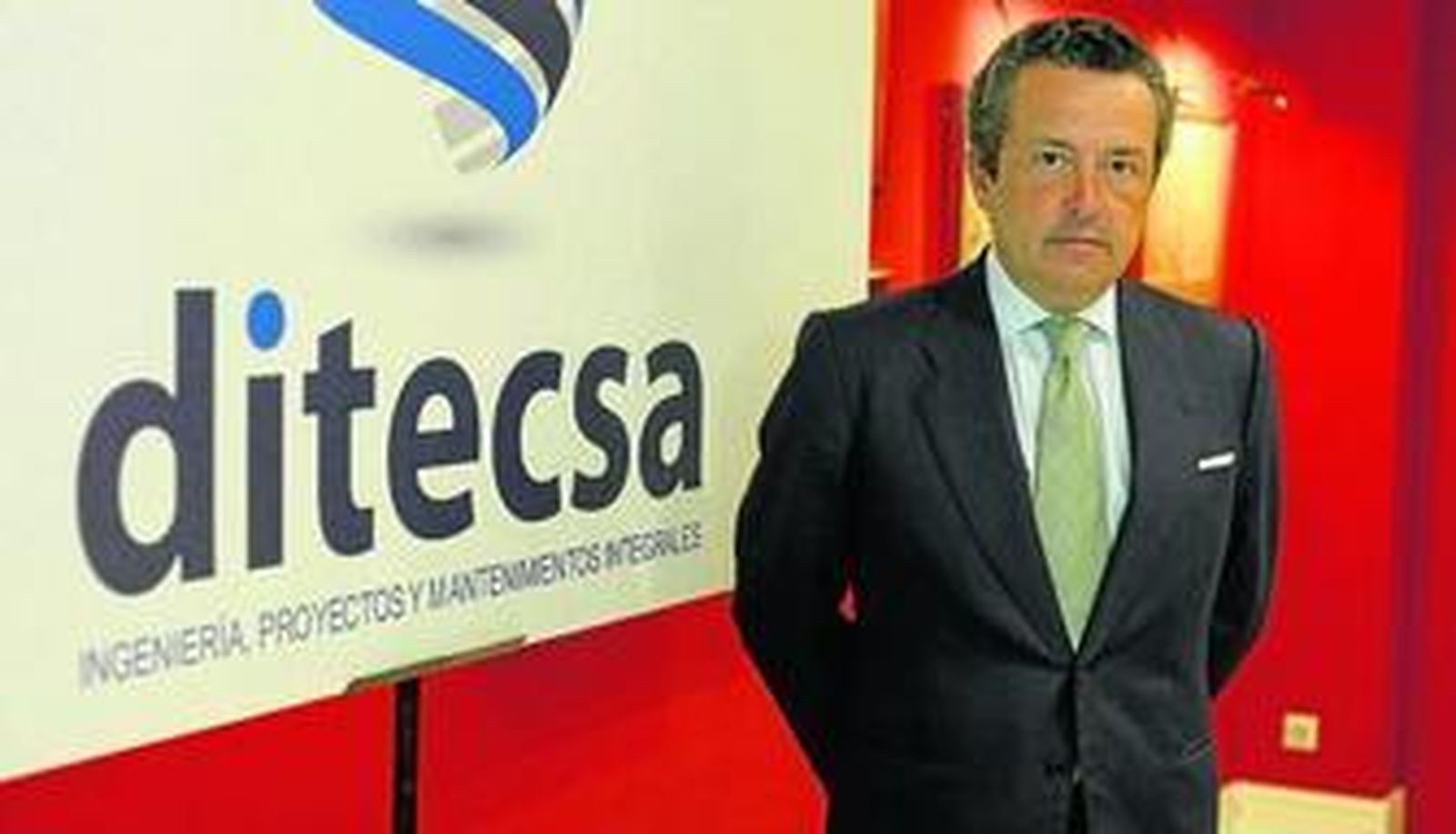 Gonzalo de Madariaga, presidente de Ditecsa, ayer en el Club Antares de Sevilla.