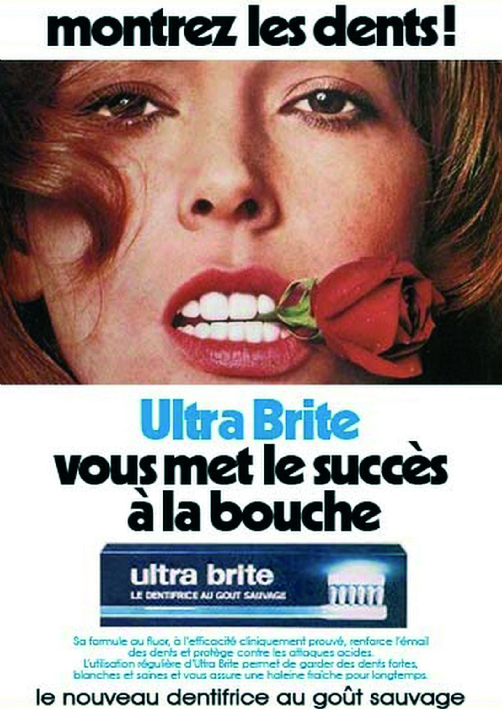 La cubierta de este álbum está inspirada en el rostro femenino de un anuncio francés de pasta de dientes.