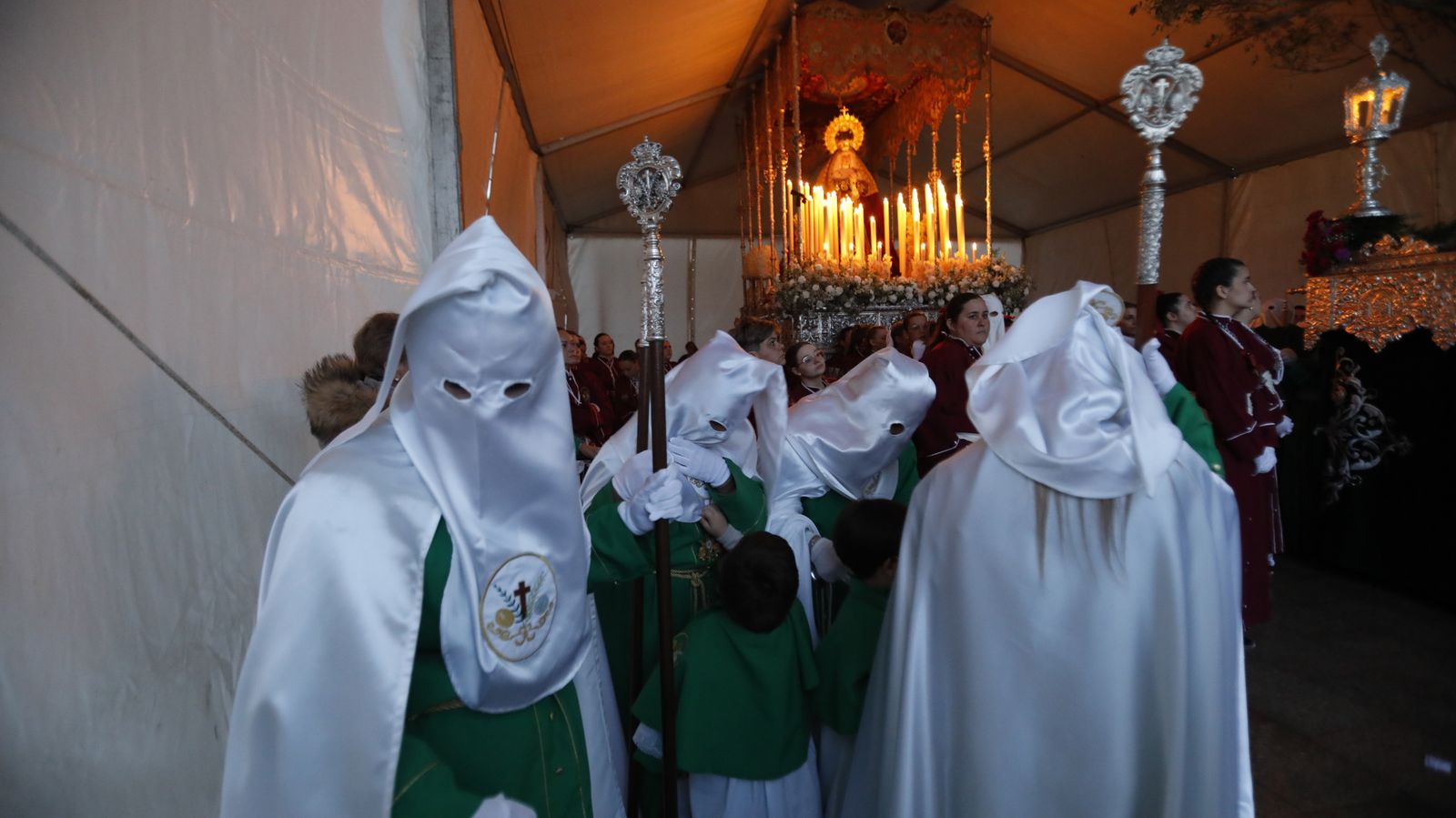 Fotos del Lunes Santo en San Roque: Oración en el Huerto.