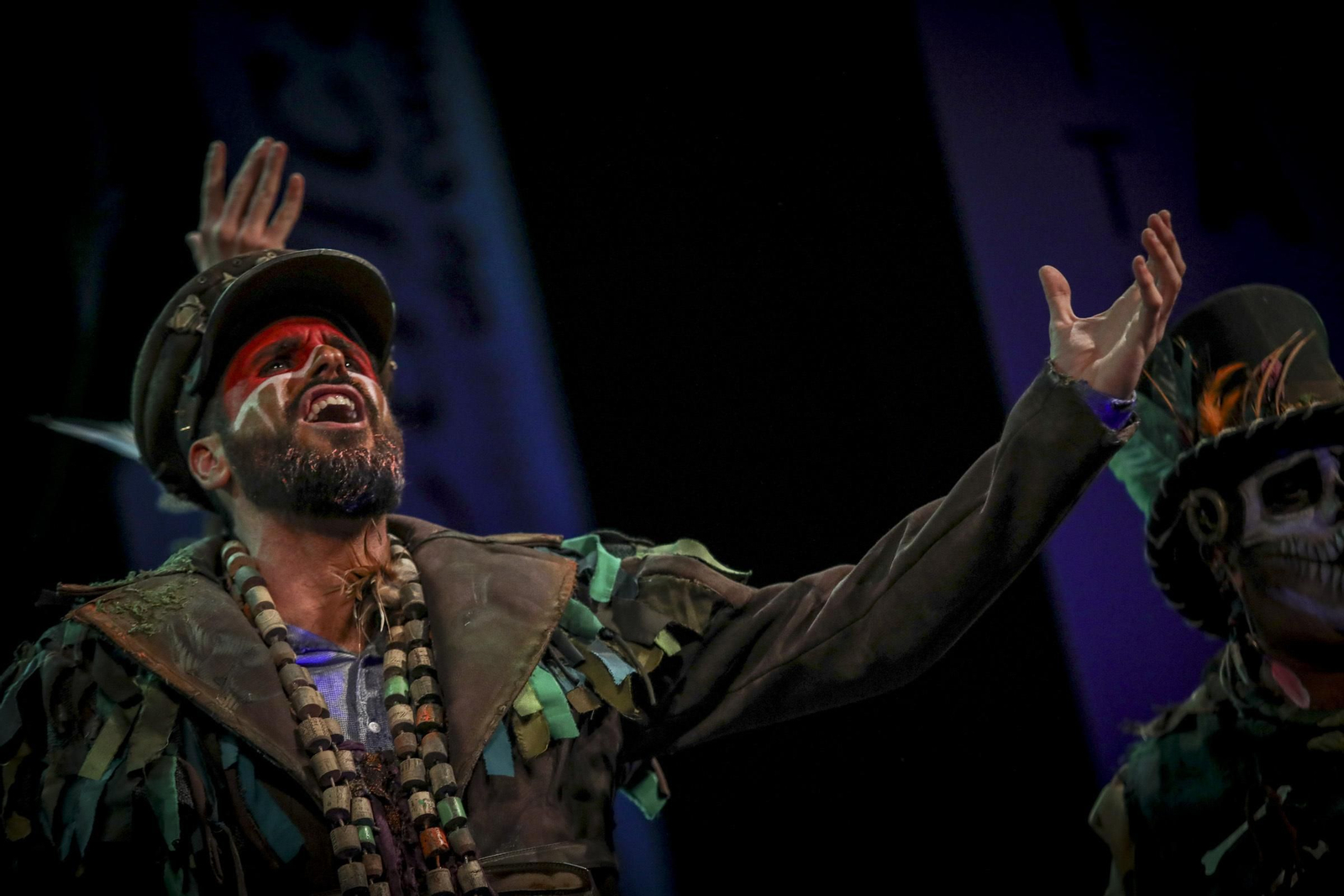 Comparsa Los salvajes. Foto Jesus Marin